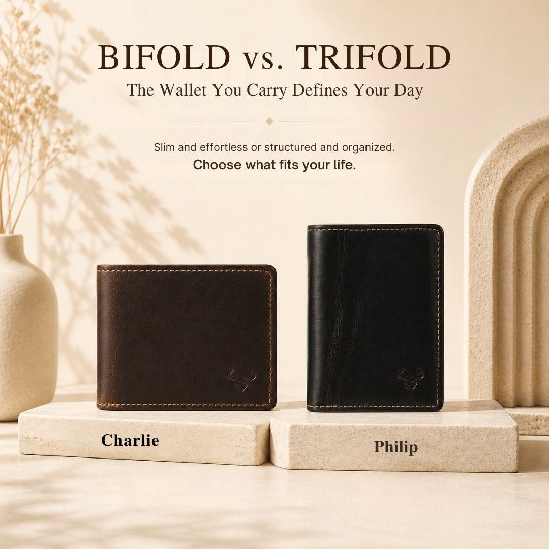 Bifold vs Trifold Wallet: Which One Should You Buy? (2026 Guide) - Minori Leather