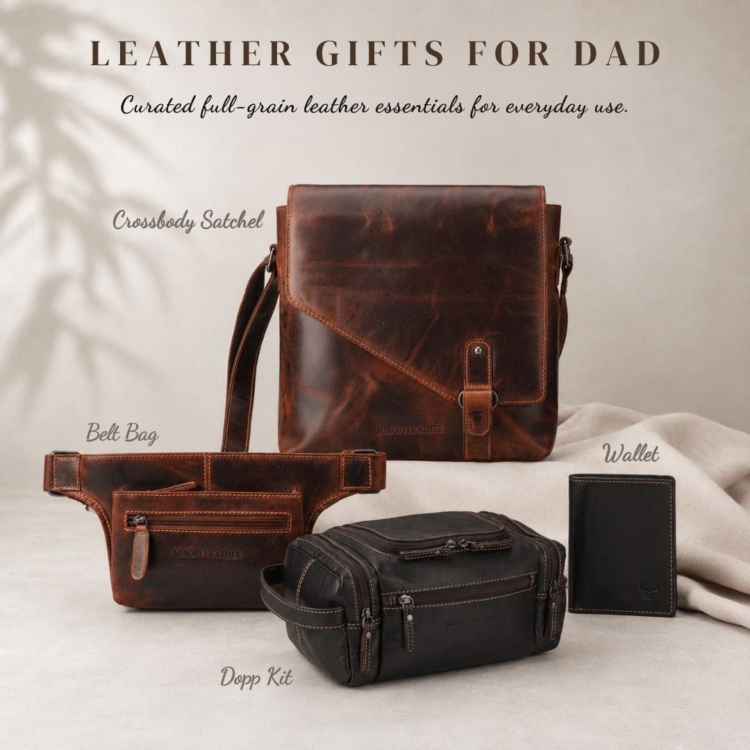 He Said He Didn't Need Anything. Give Him This Anyway. - Minori Leather
