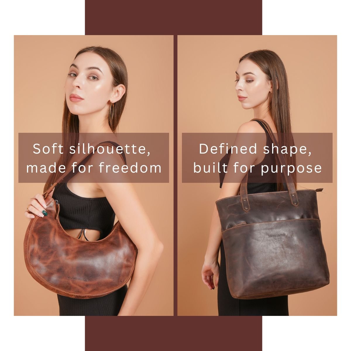 đ Hobo vs Tote: Which Leather Bag Is Right for You? - Minori Leather