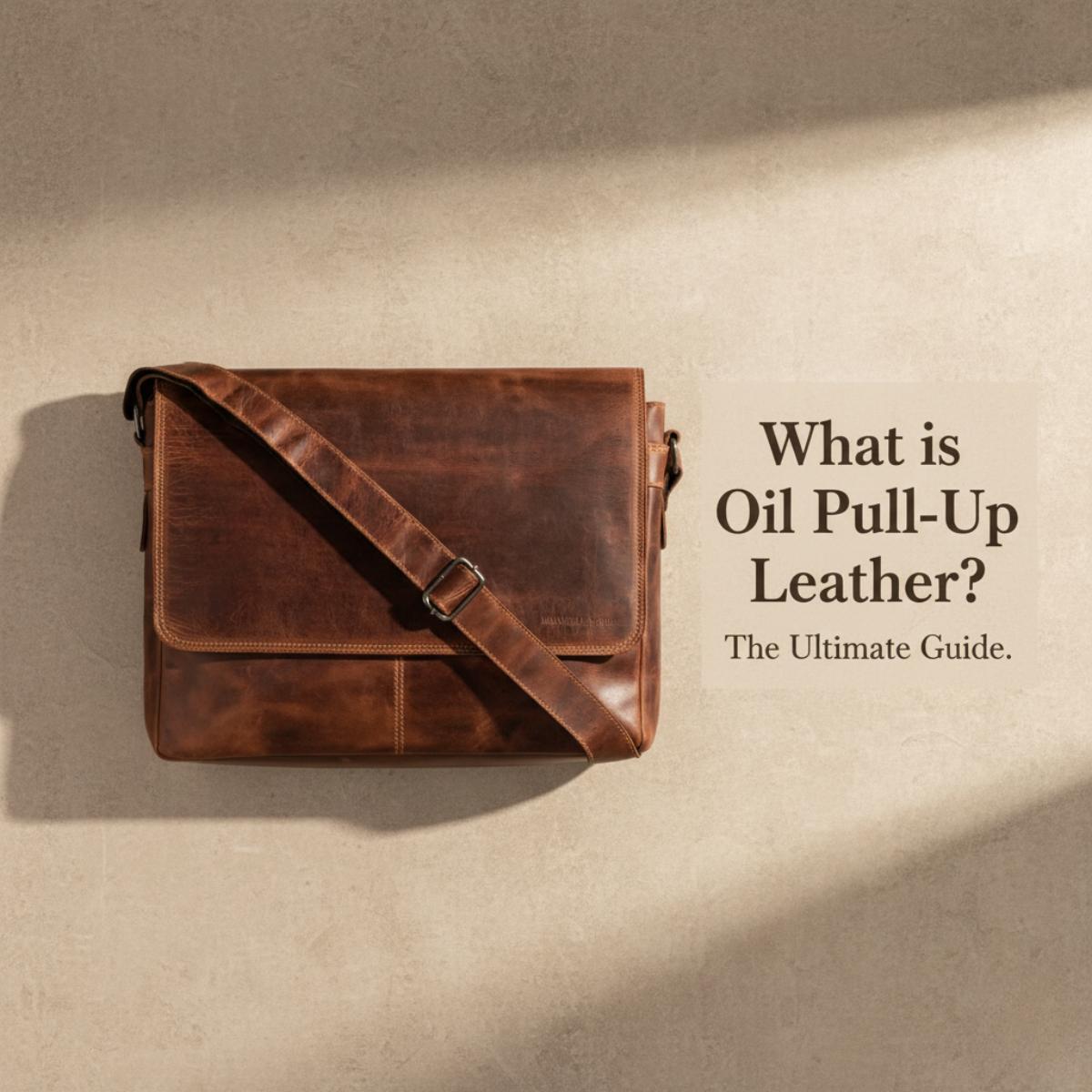 What is Oil Pull-Up Leather? The Ultimate Guide - Minori Leather