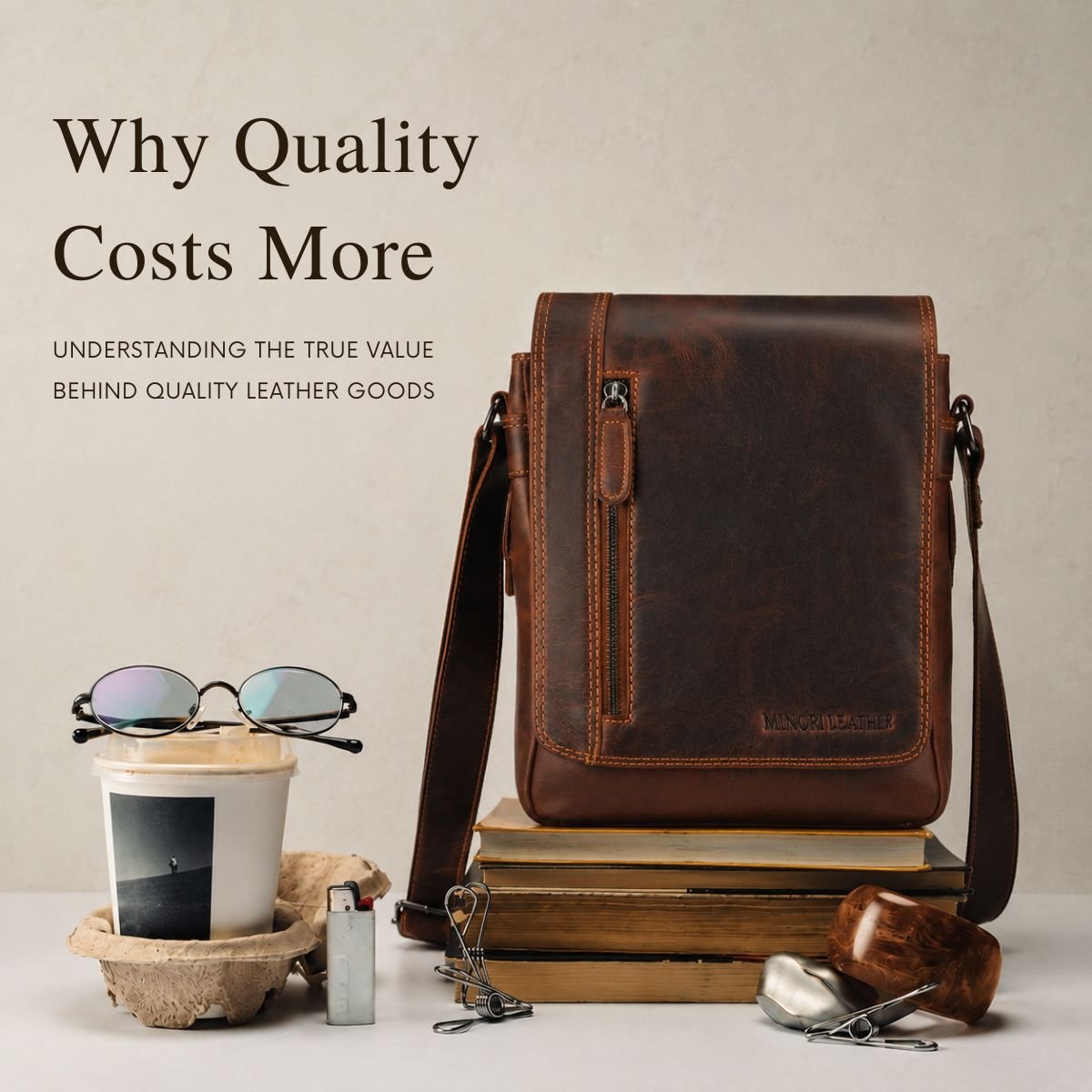Why Does Full-Grain Leather Cost More? (And Is It Worth It?) - Minori Leather