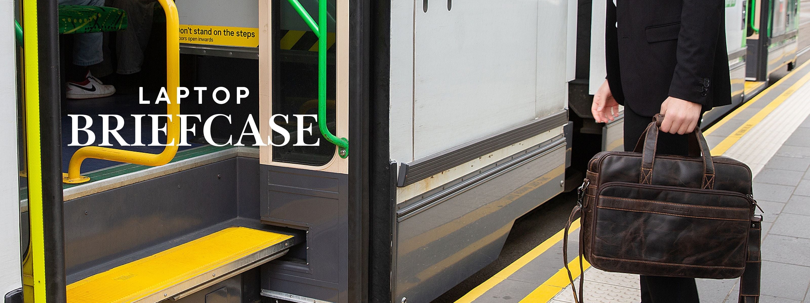 Men Briefcase Bag - Minori Leather