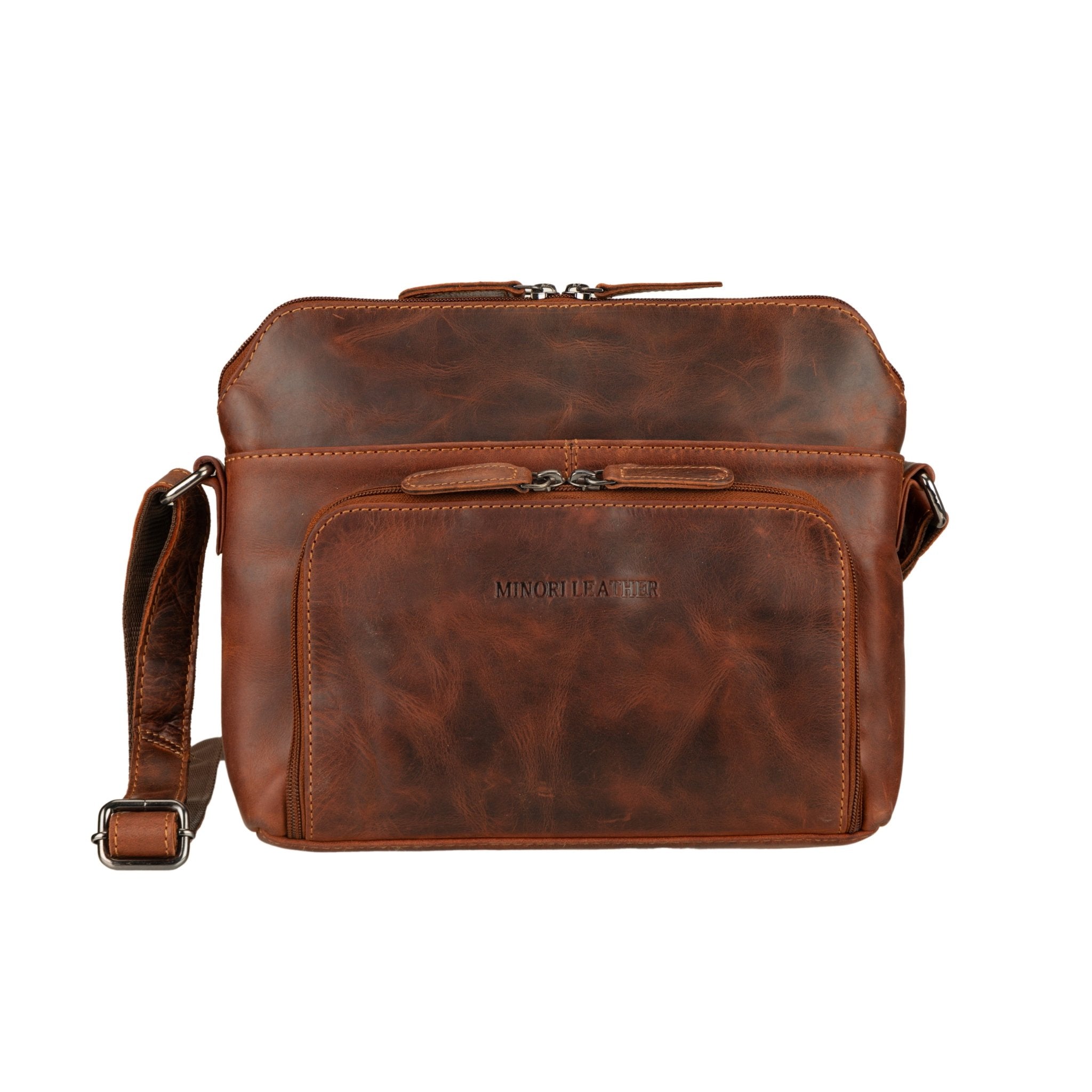 Siena Leather Crossbody Bag - Minori Leather