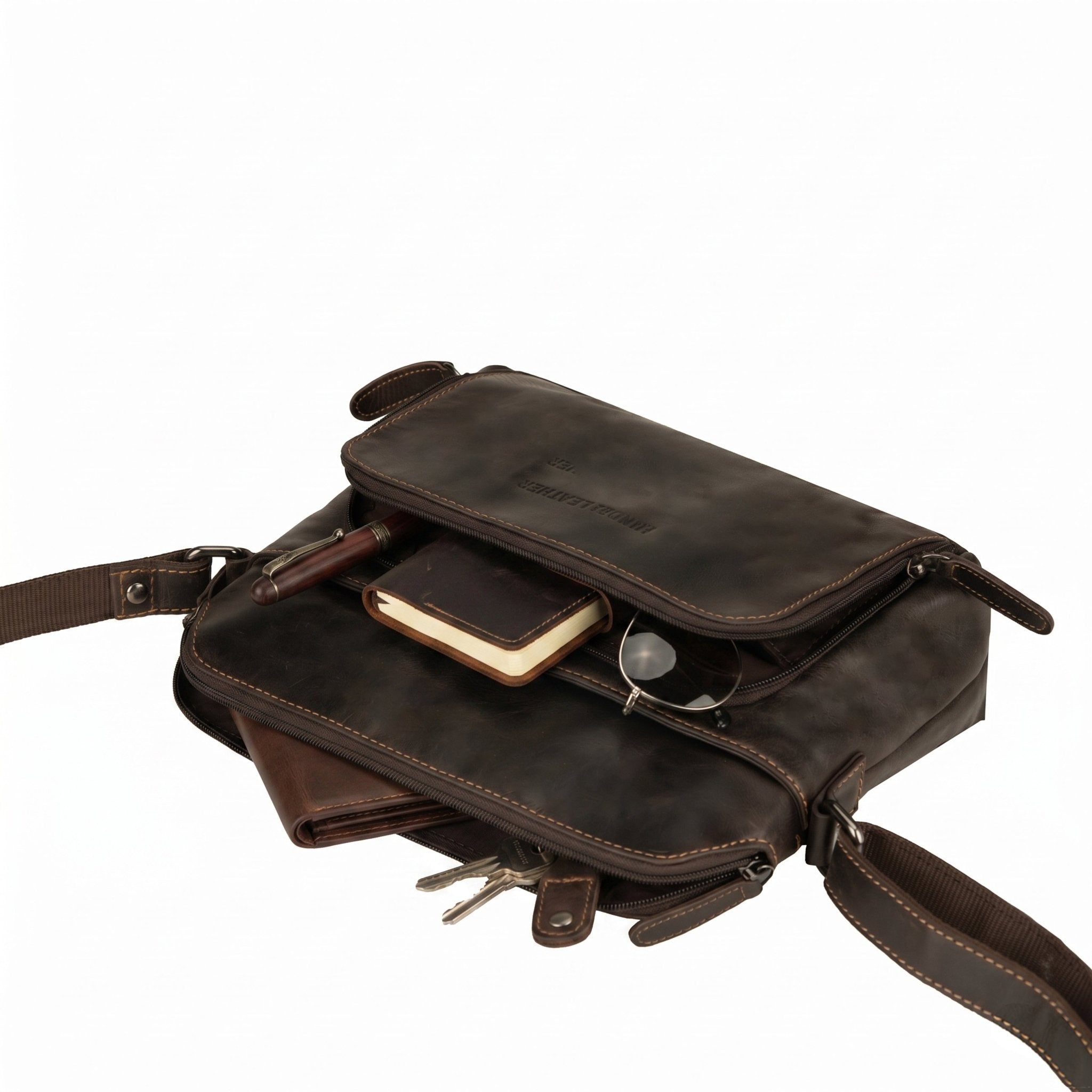 Siena Leather Crossbody Bag - Minori Leather