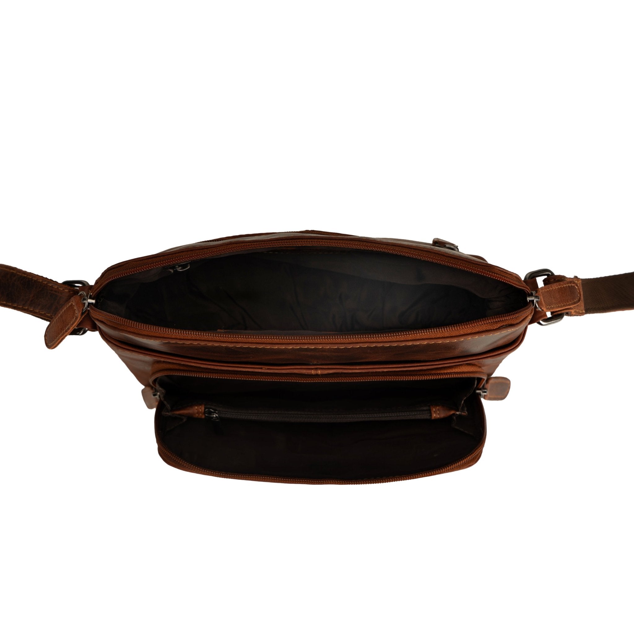 Siena Leather Crossbody Bag - Minori Leather