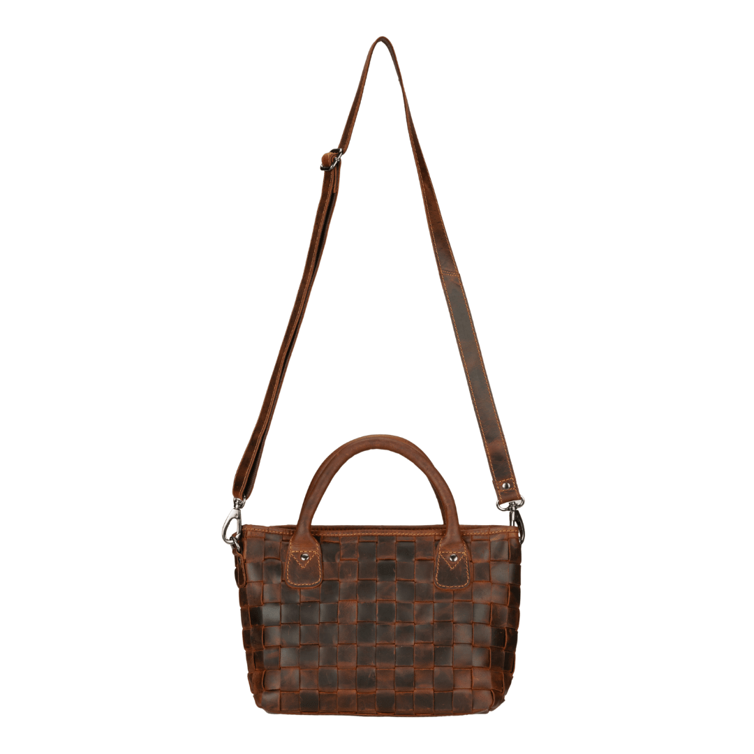 Florence Leather Tote Bag – Women – Chestnut - Minori Leather