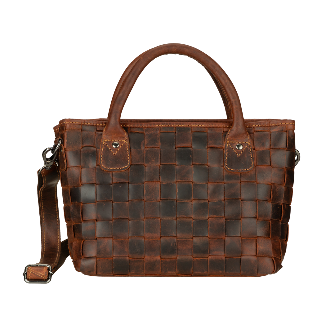 Florence Leather Tote Bag – Women – Chestnut