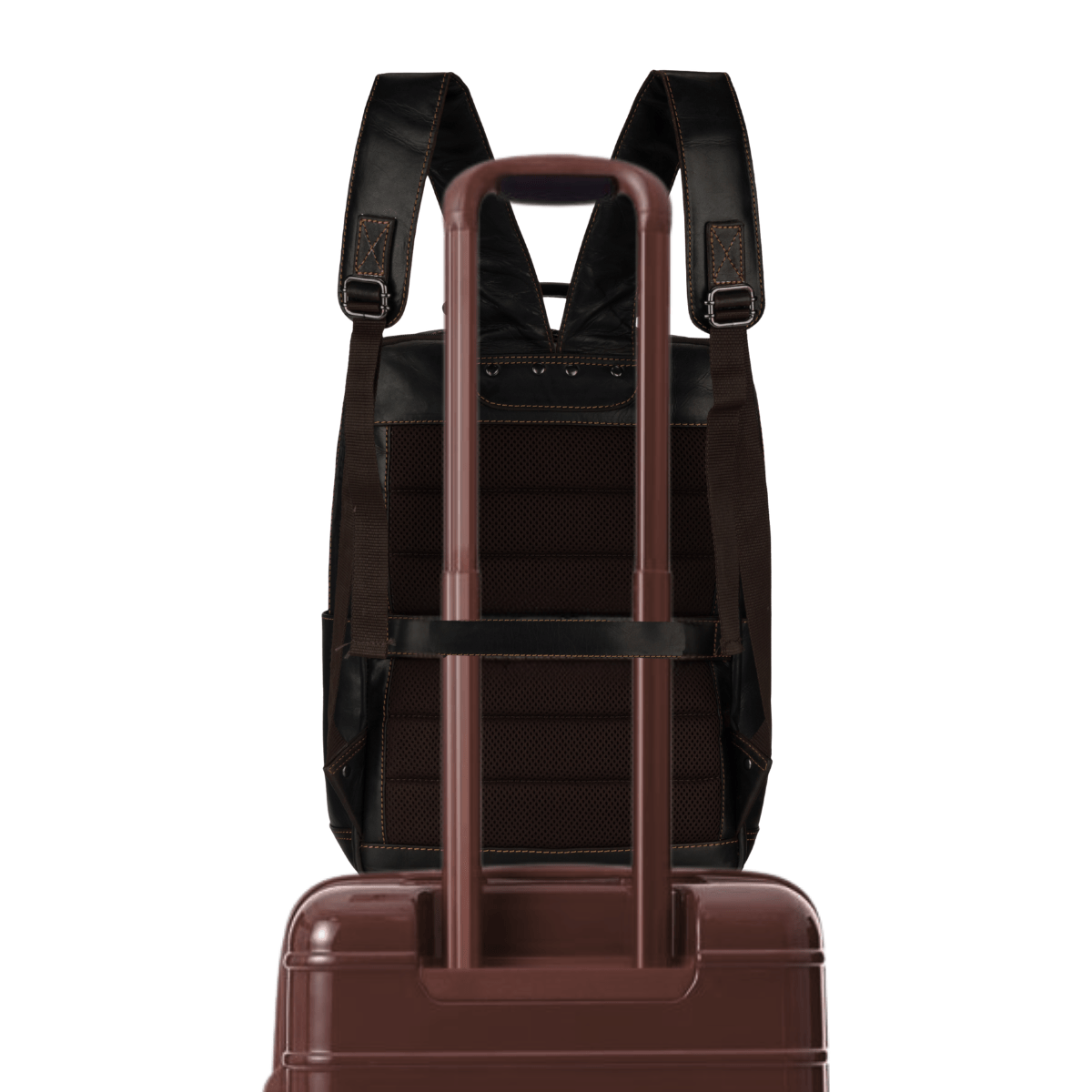 Orlando Backpack 16" Brown - Minori Leather