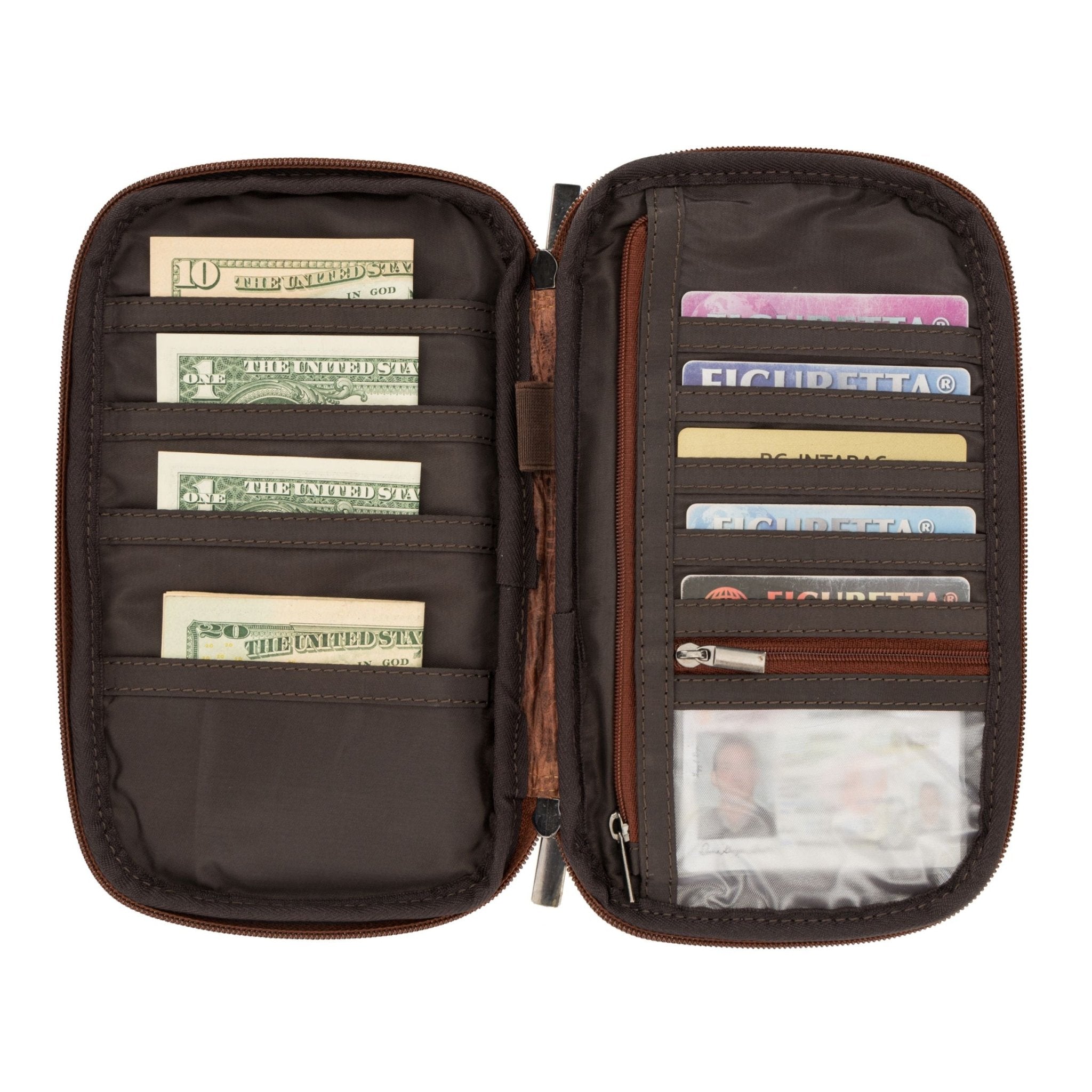 Monroe Passport Wallet – Chestnut - Minori Leather