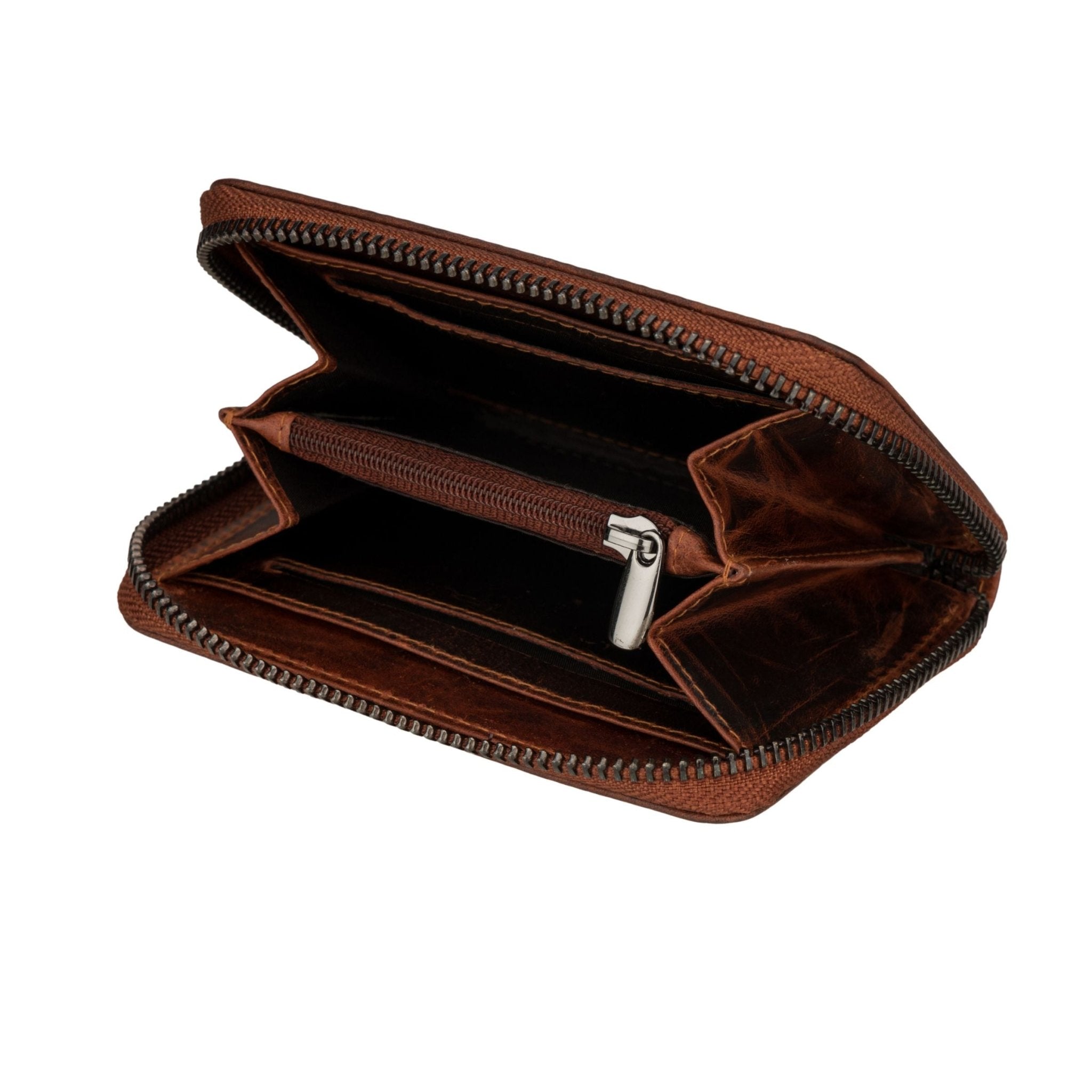 Hazel Wallet Chestnut - Minori Leather