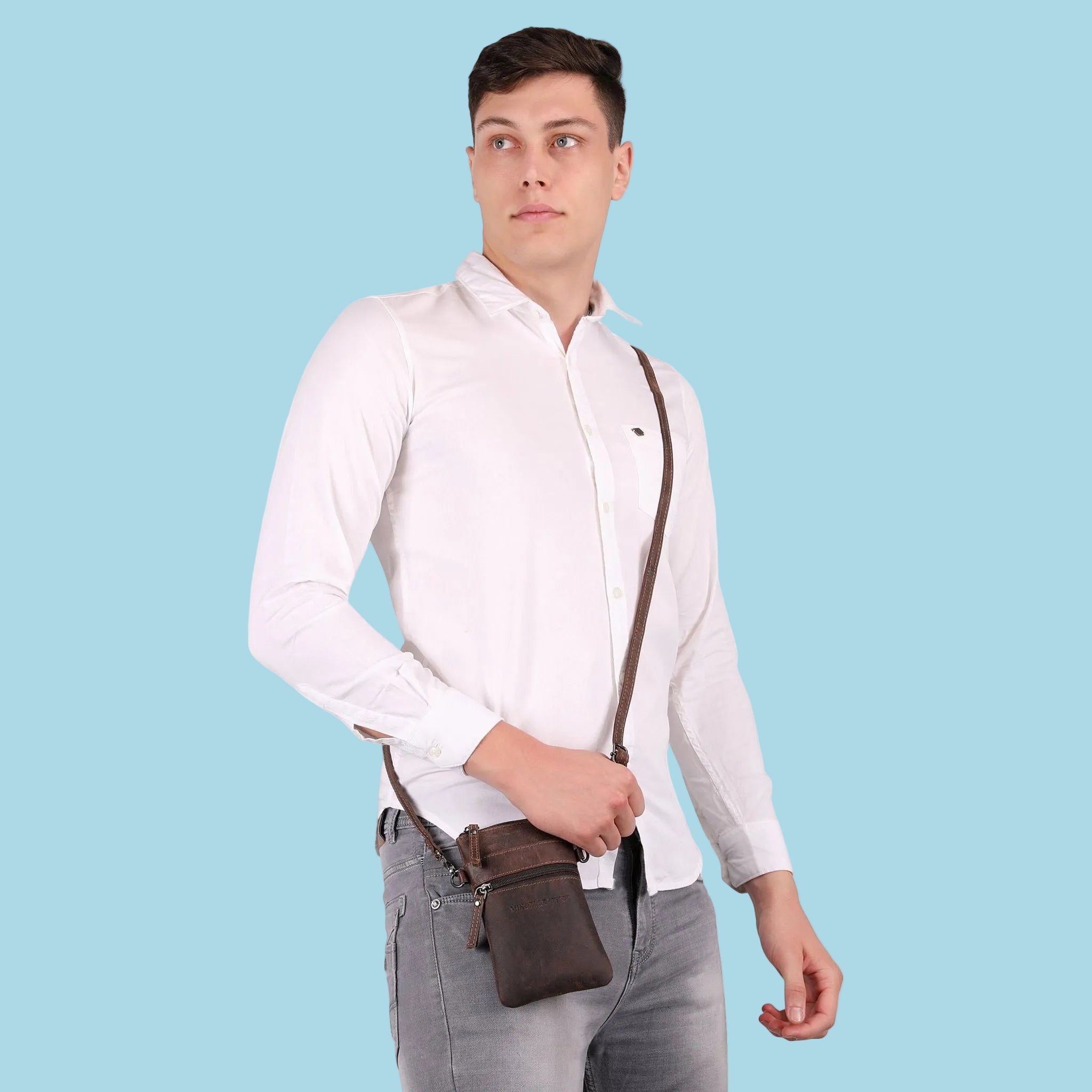 Ashford Sling Chestnut - Minori Leather