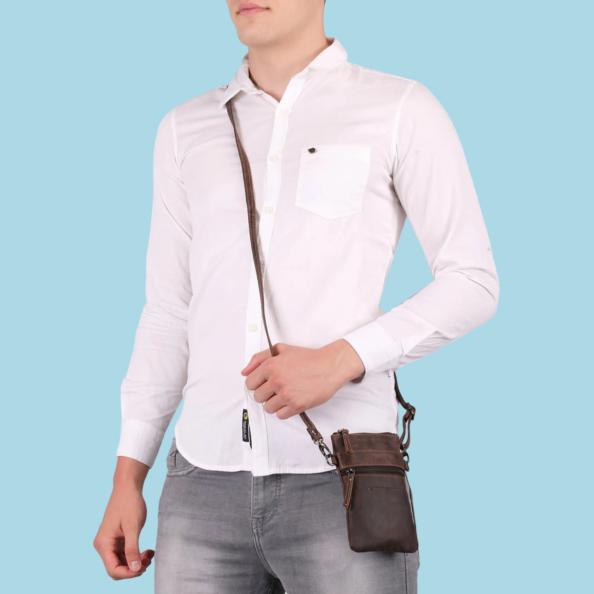 Ashford Sling Brown - Minori Leather