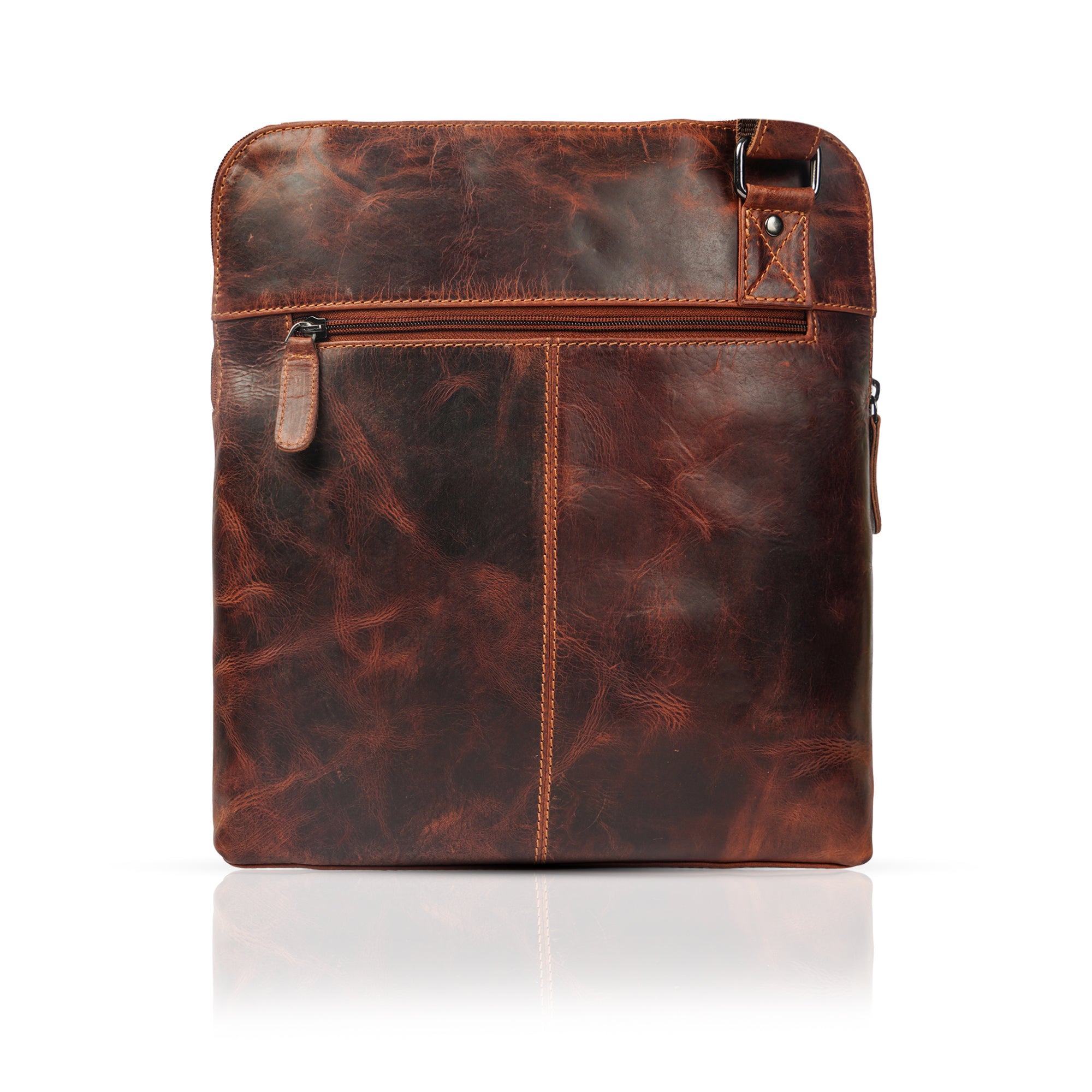 Ryder Shoulder Chestnut - Minori Leather