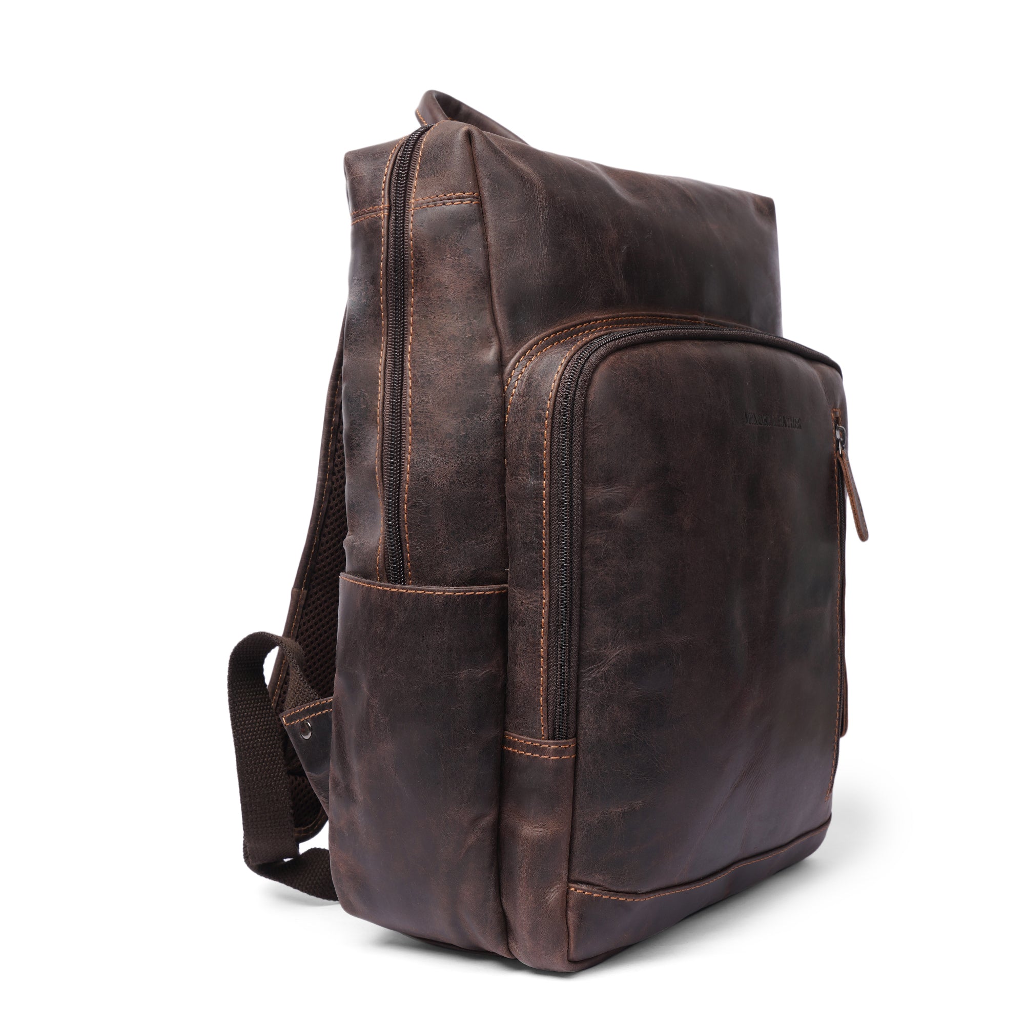 Oslo Leather Backpack 15.6" Laptop - Minori Leather