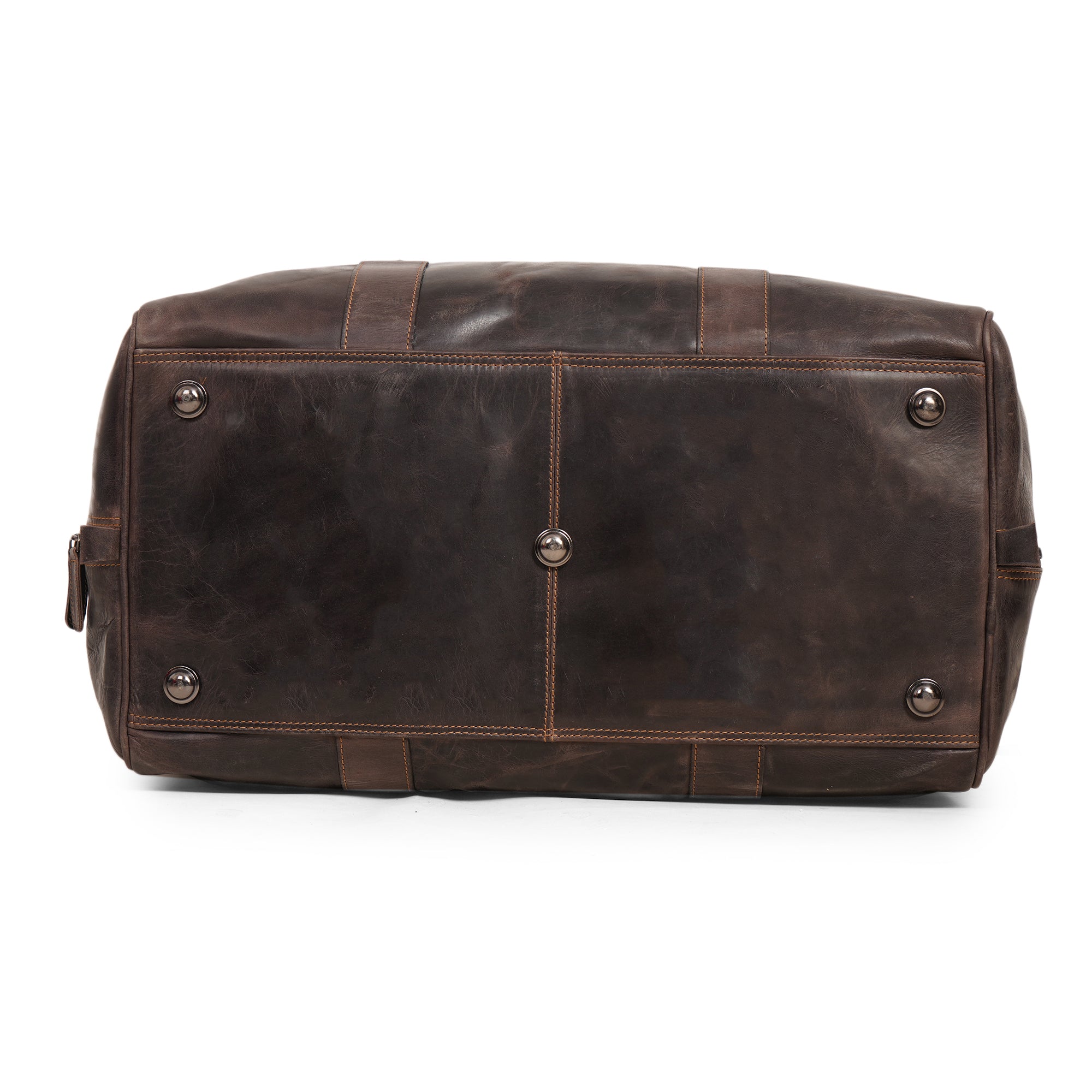 Riley Duffle Brown - Minori Leather