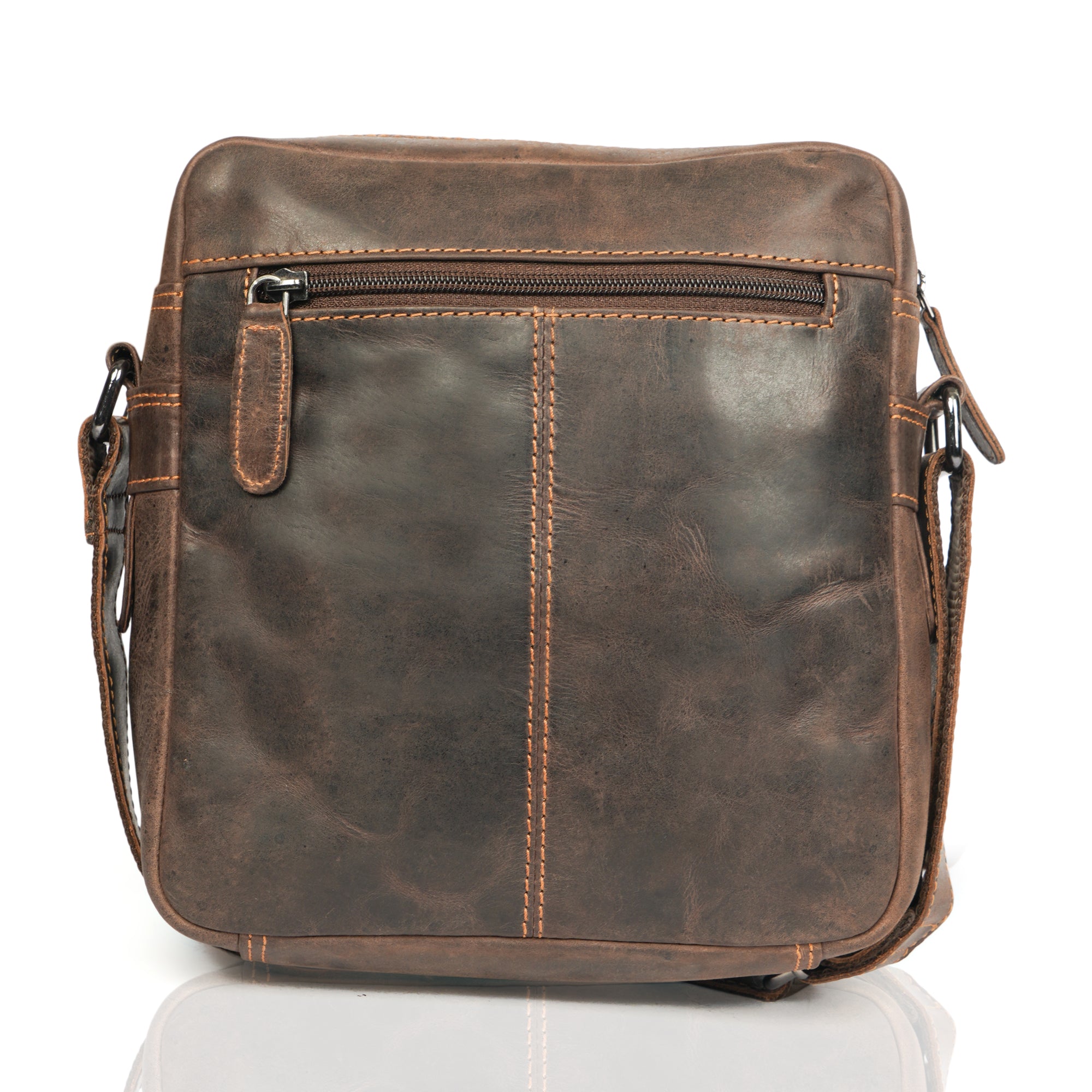 Harbor Messenger Brown - Minori Leather