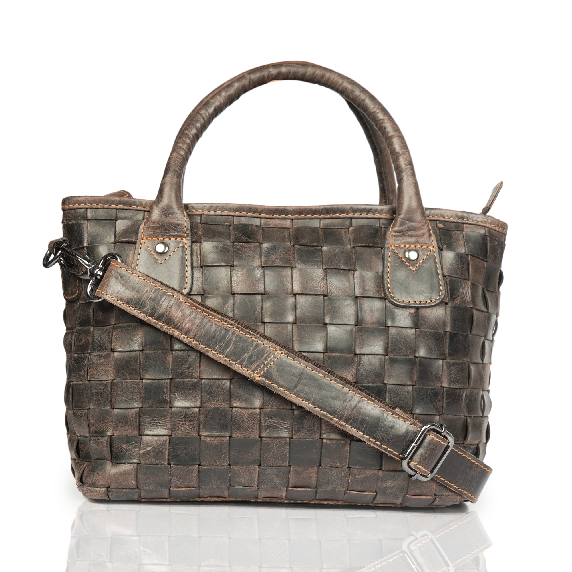 Florence Tote Brown - Minori Leather