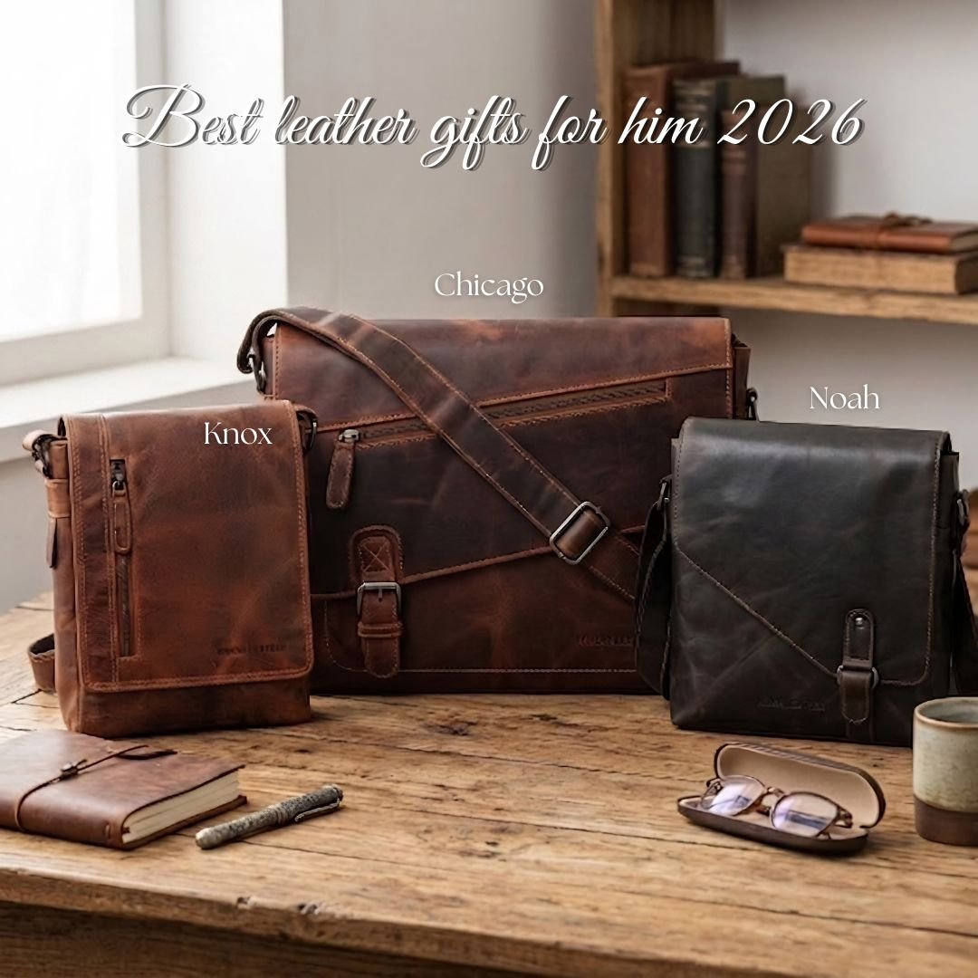Best Leather Gifts for Him 2026 — Full-Grain Leather Bags and Wallets for Every Budget - Minori Leather
