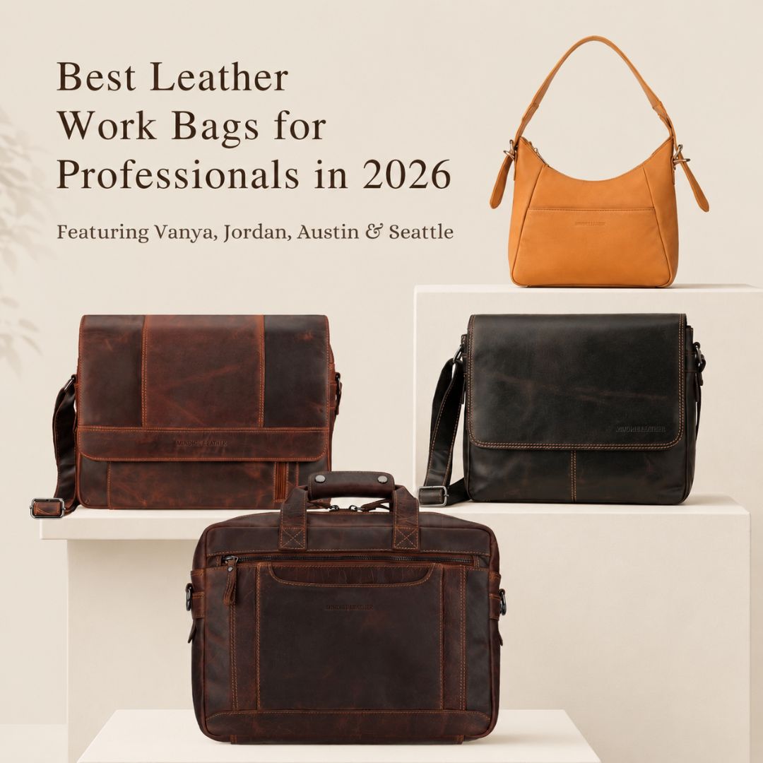 Best Leather Work Bags for Professionals in 2026 – Minori Leather - Minori Leather