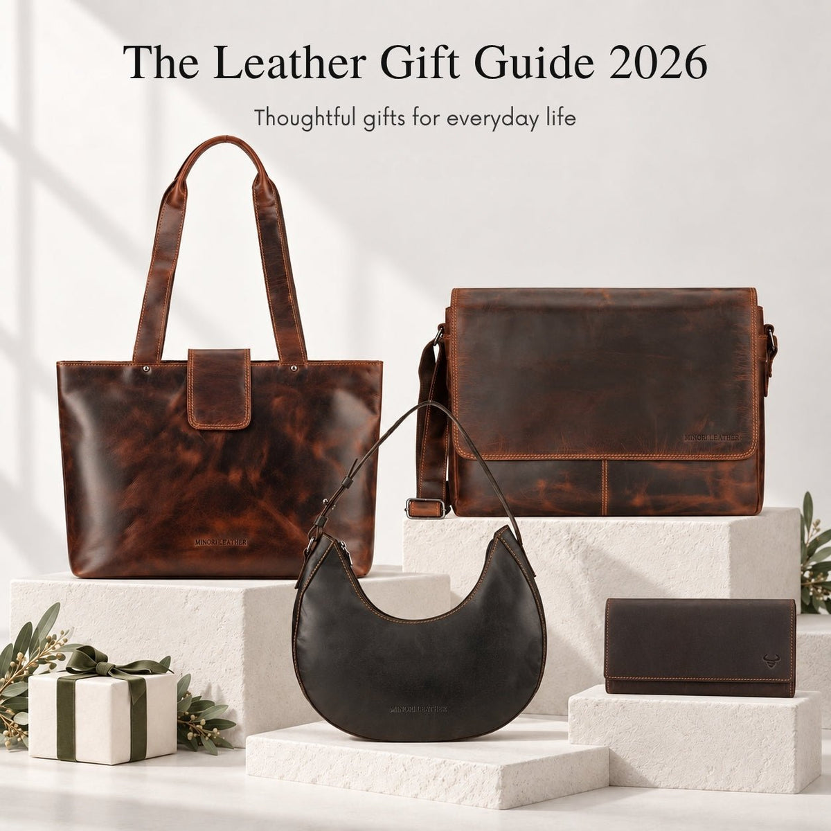 The Ultimate Leather Gift Guide 2026: Timeless Gifts for Everyone on Your List - Minori Leather
