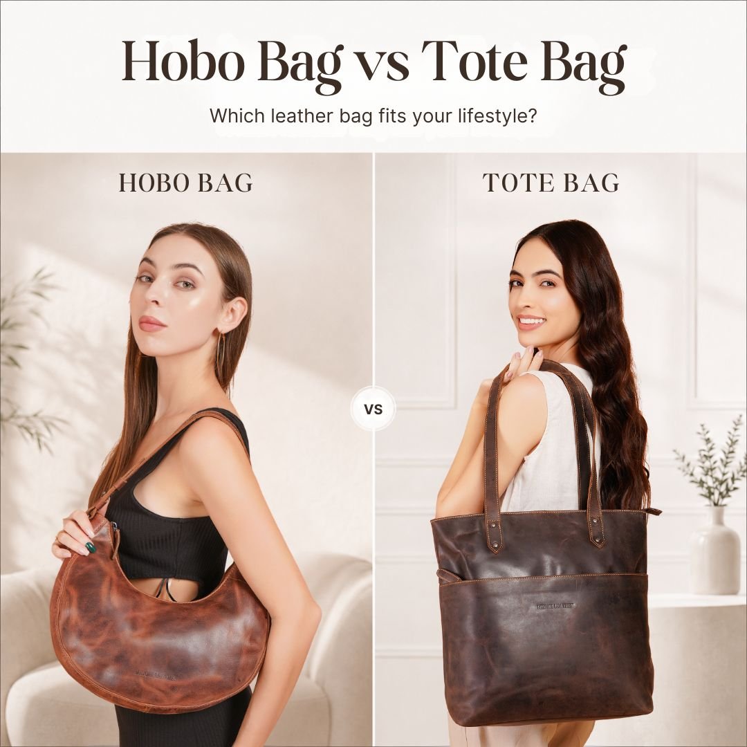 Hobo Bag vs Tote Bag: Which Leather Bag Is Right for You? - Minori Leather