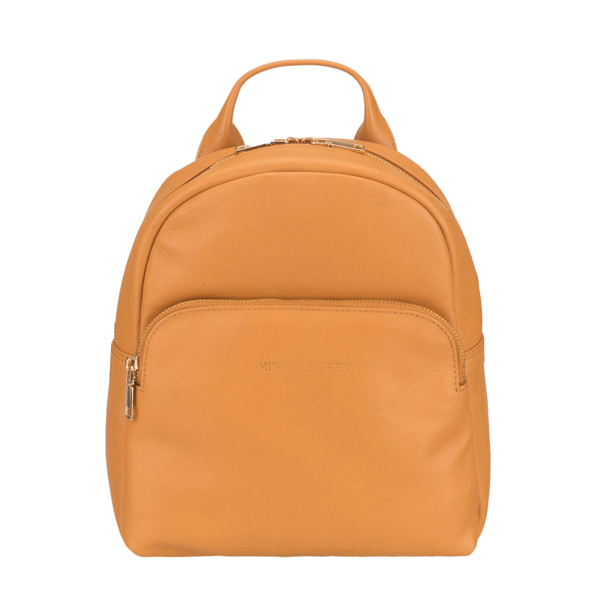 Madison Backpack – Tan Nappa Leather