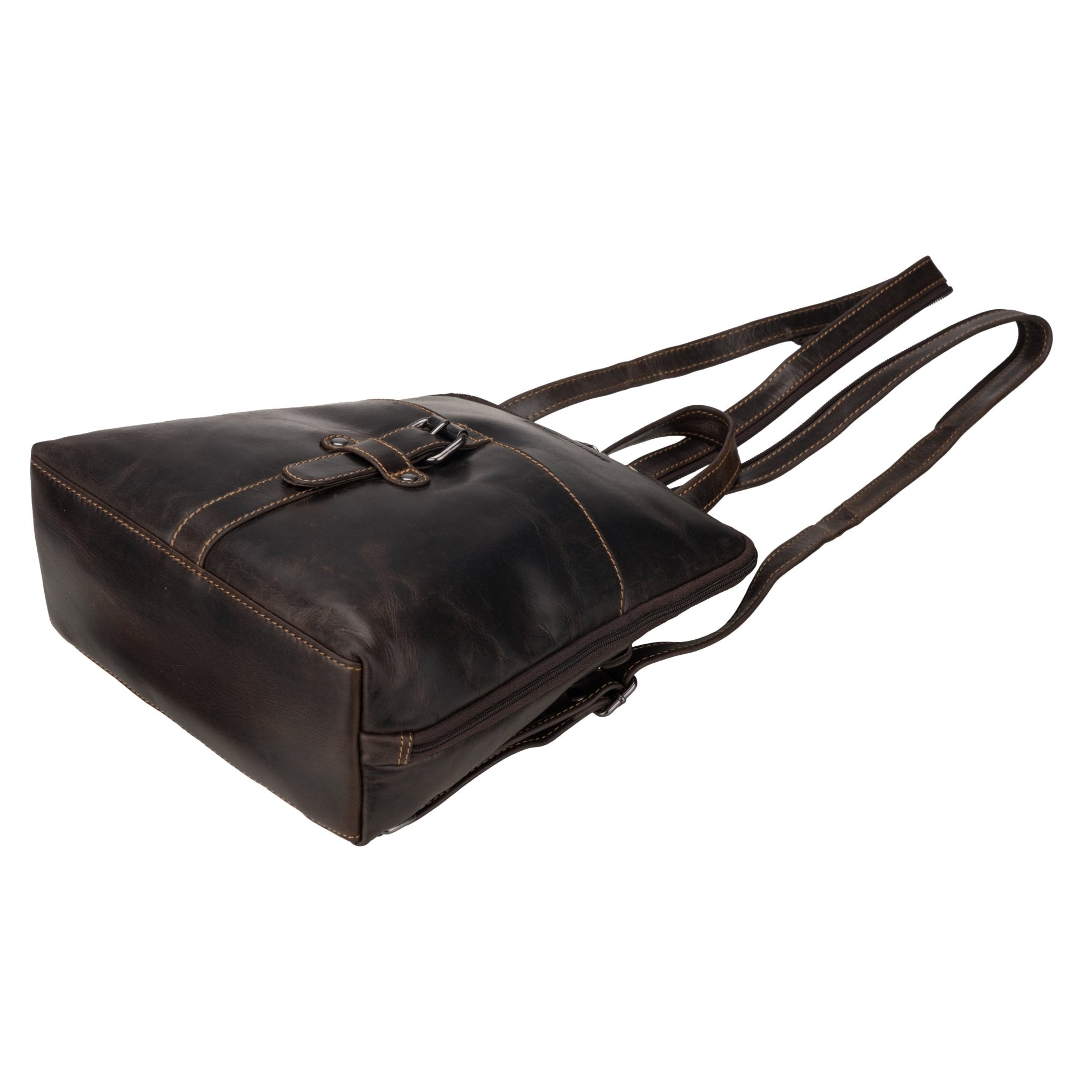Isla Leather Backpack – Women – Brown - Minori Leather