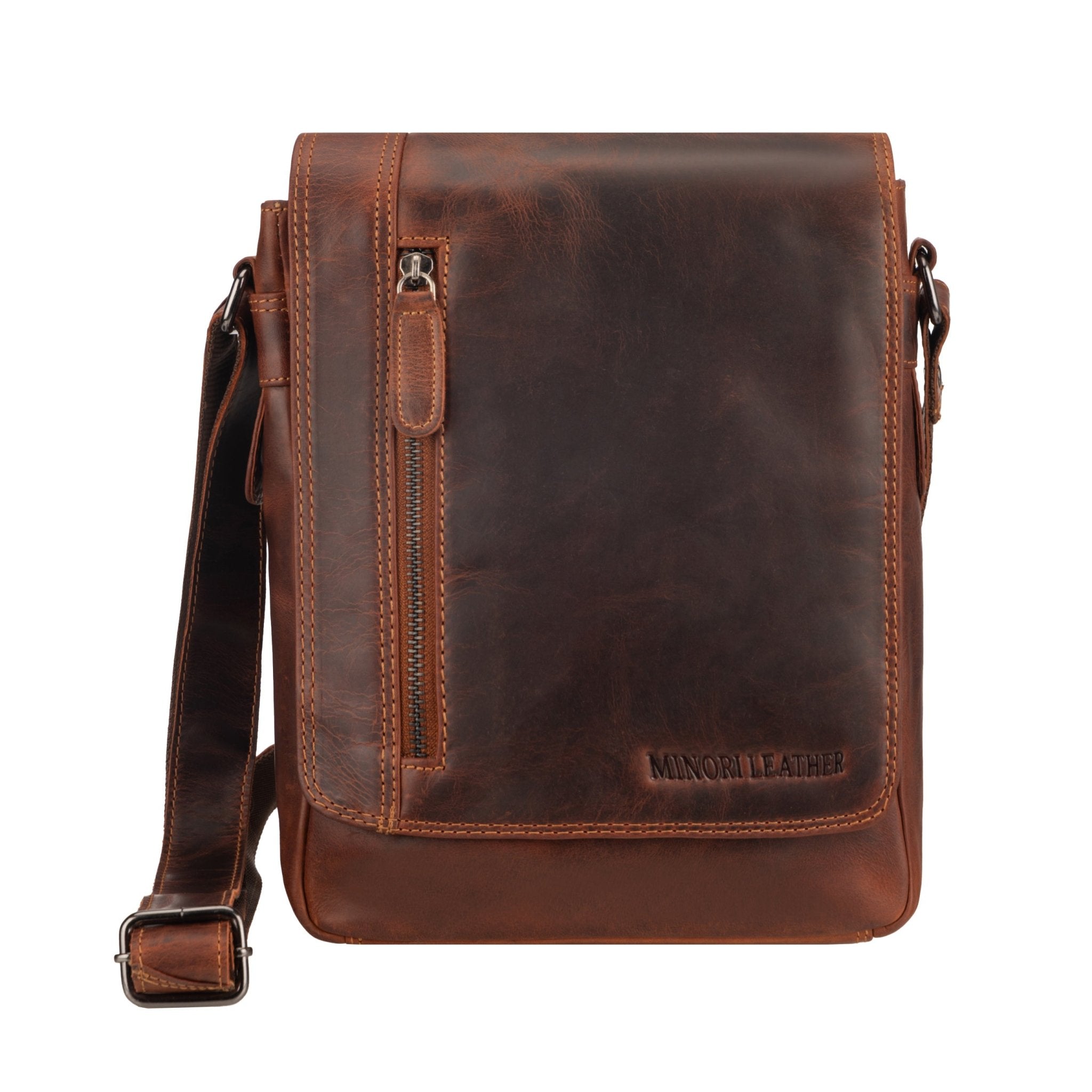 Knox Leather Crossbody Bag | Minori Leather