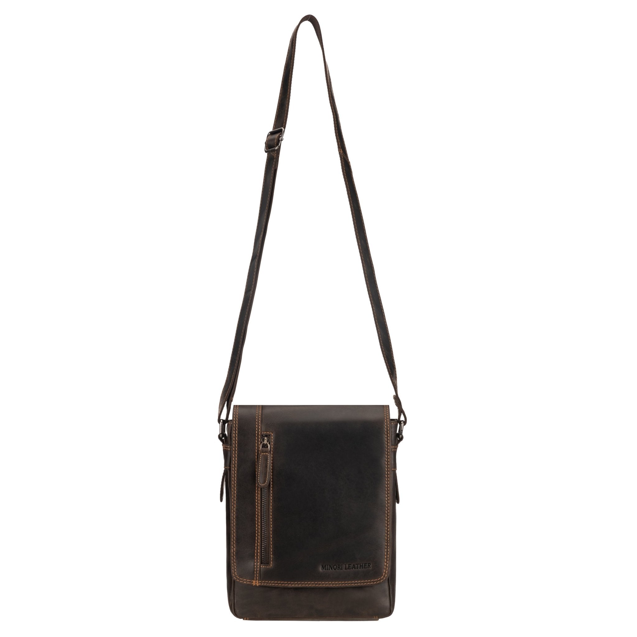 Knox Leather Crossbody Bag - Minori Leather