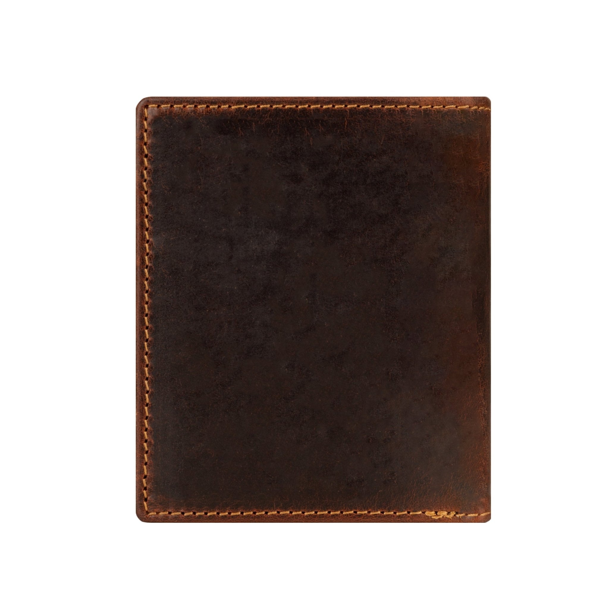 Philip Leather Trifold Wallet for Men in Chestnut - Minori Leather