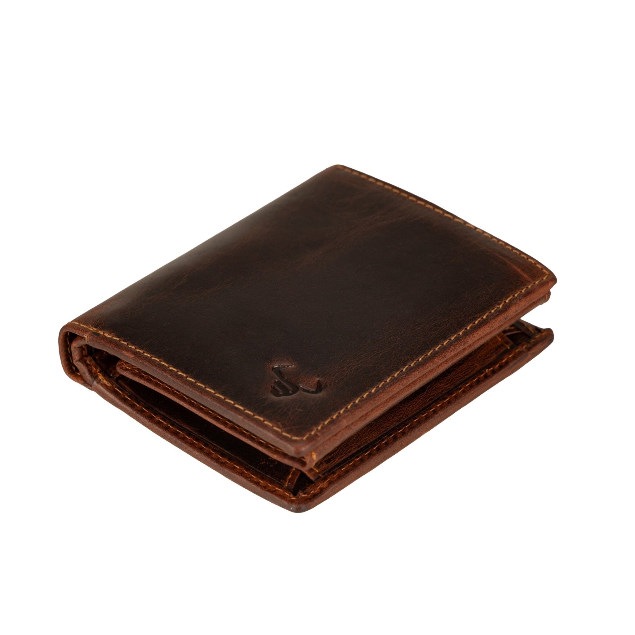 Philip Leather Trifold RFID Wallet for Men | Minori Leather