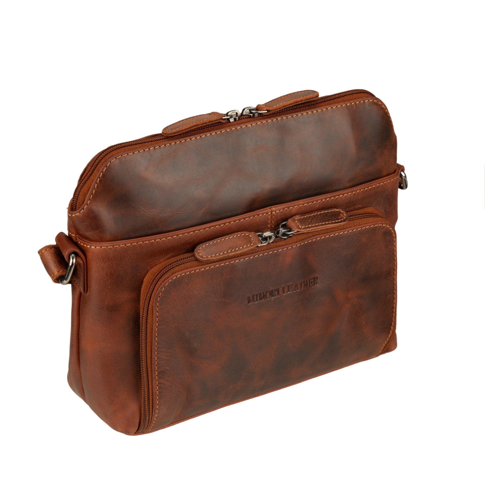 Siena Leather Crossbody Bag - Minori Leather