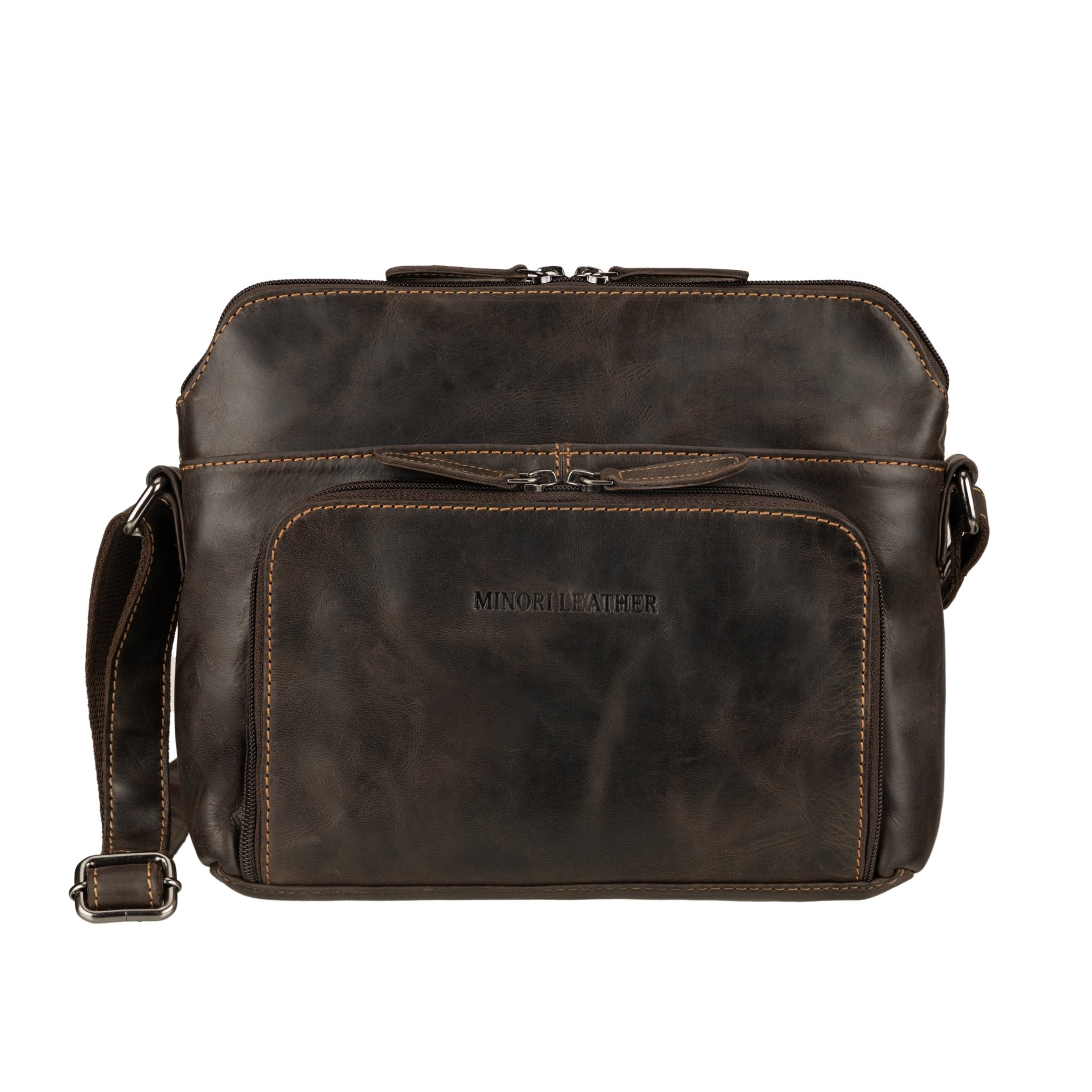 Siena Leather Crossbody Bag - Minori Leather