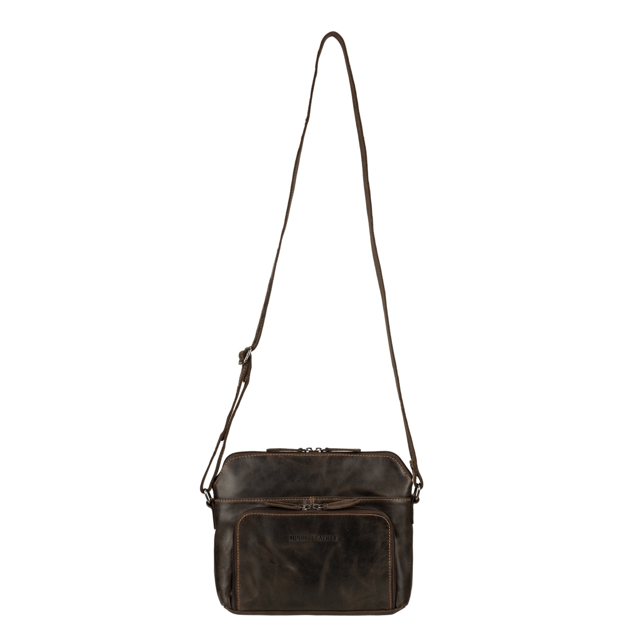 Siena Leather Crossbody Bag - Minori Leather
