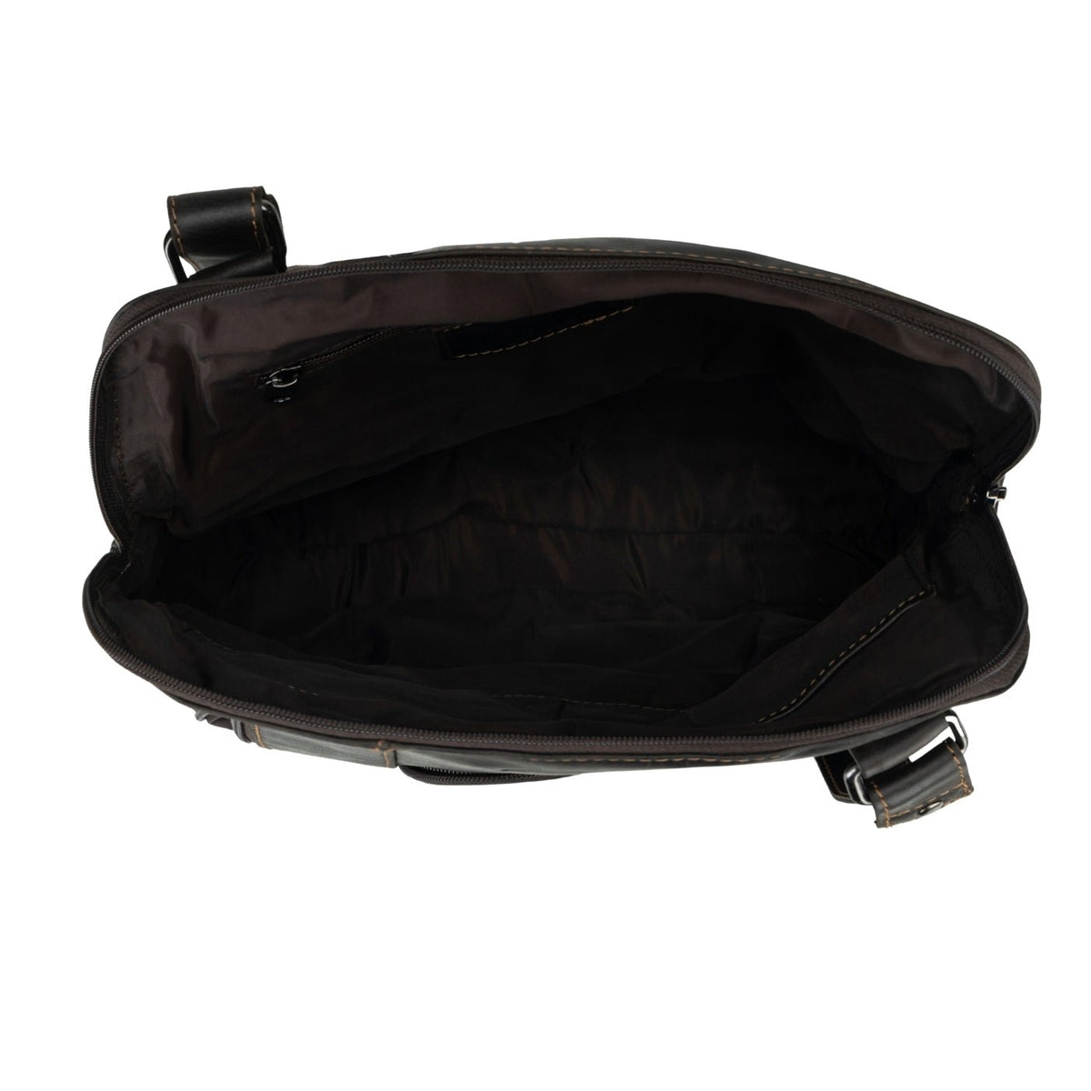 Ryder Leather Shoulder Bag – Unisex – Brown - Minori Leather