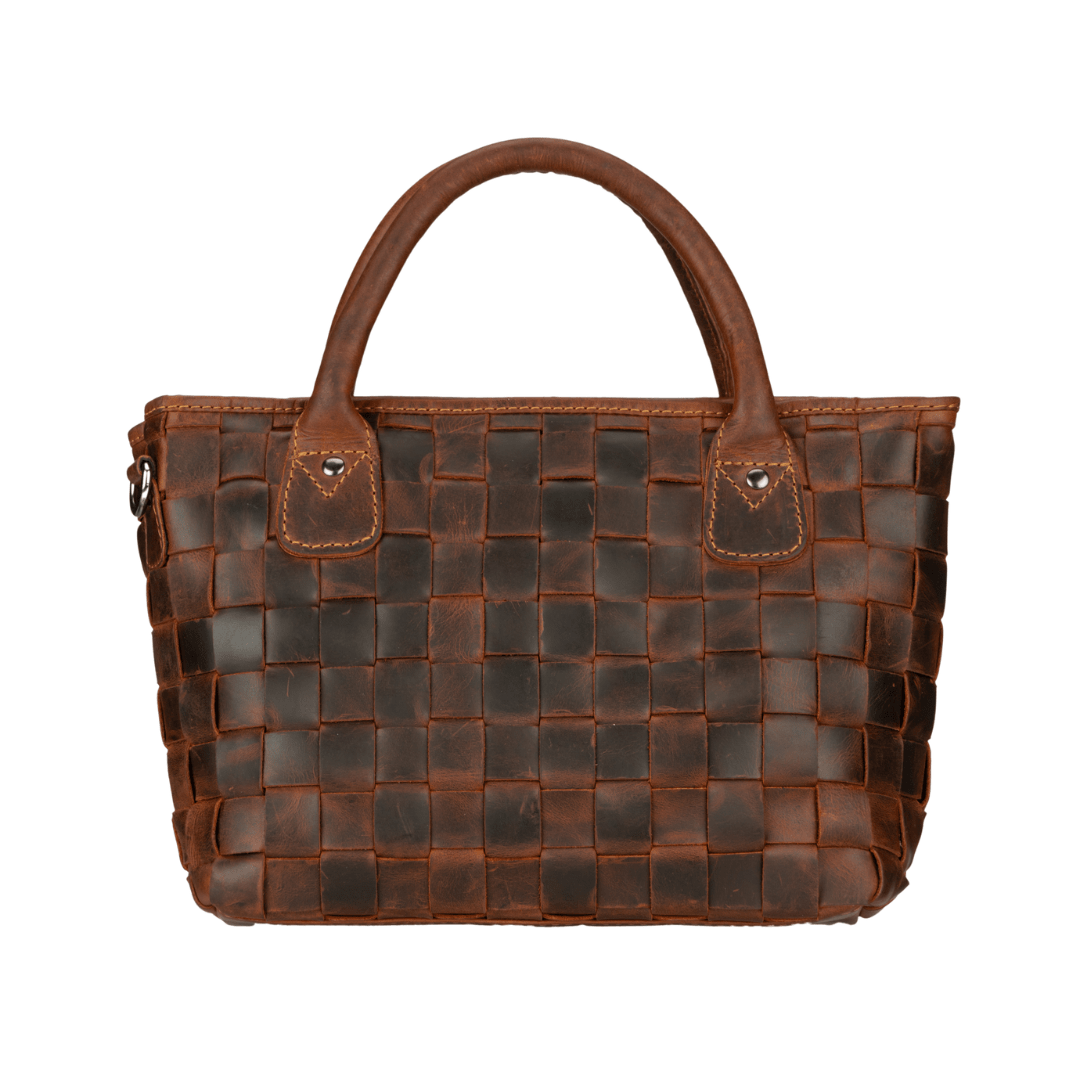 Florence Leather Tote Bag – Women – Chestnut - Minori Leather