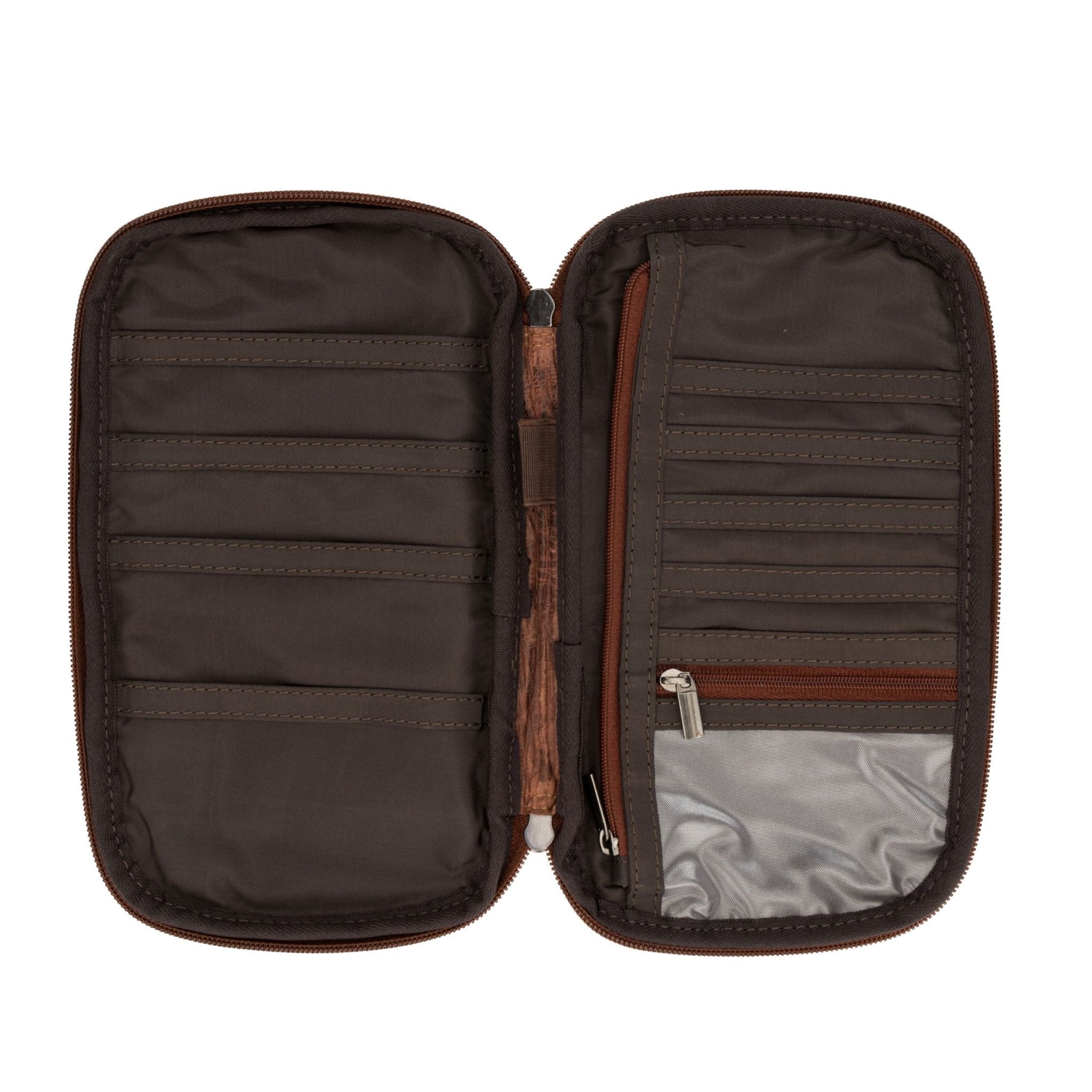 Monroe Passport Wallet – Chestnut - Minori Leather