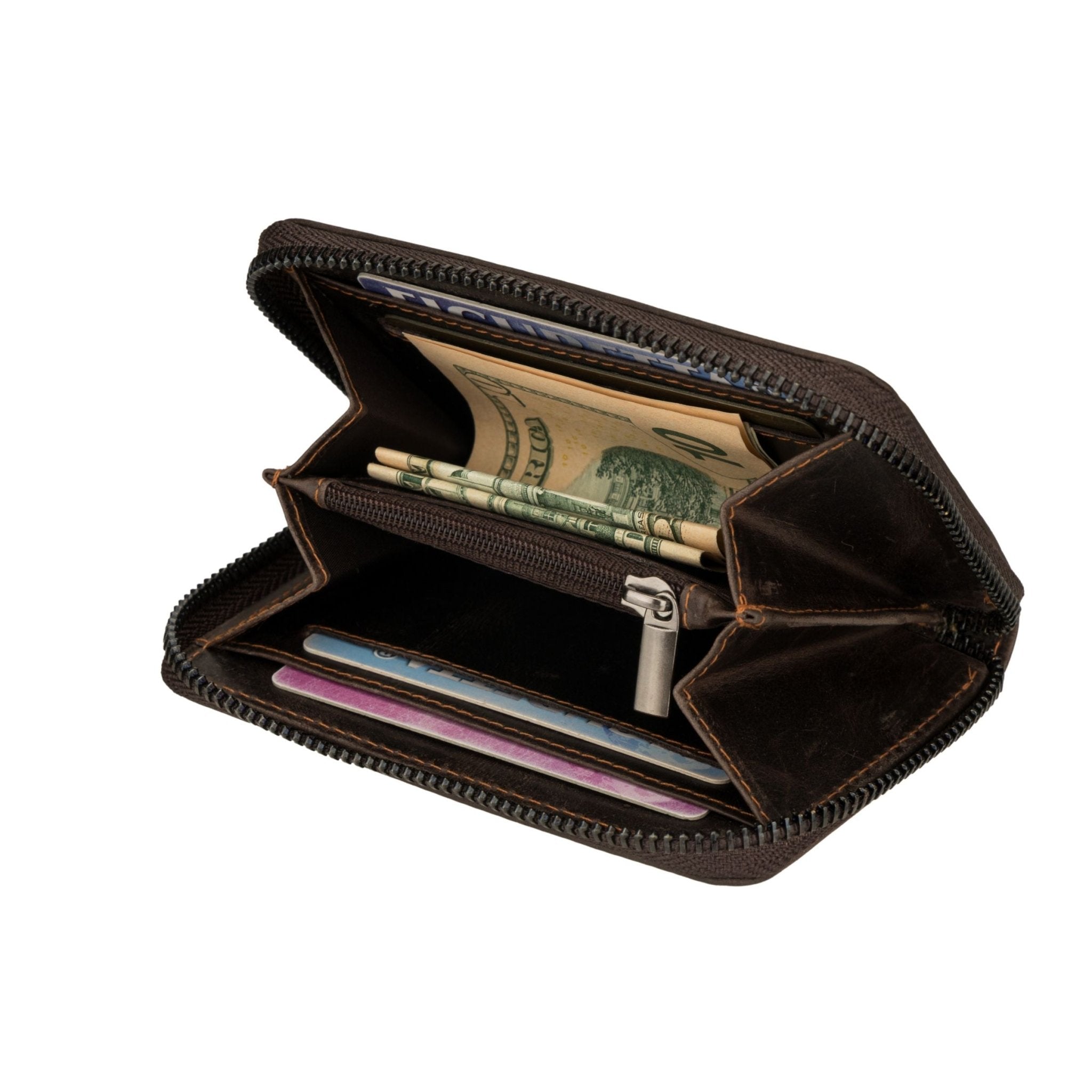 Hazel Wallet Brown - Minori Leather