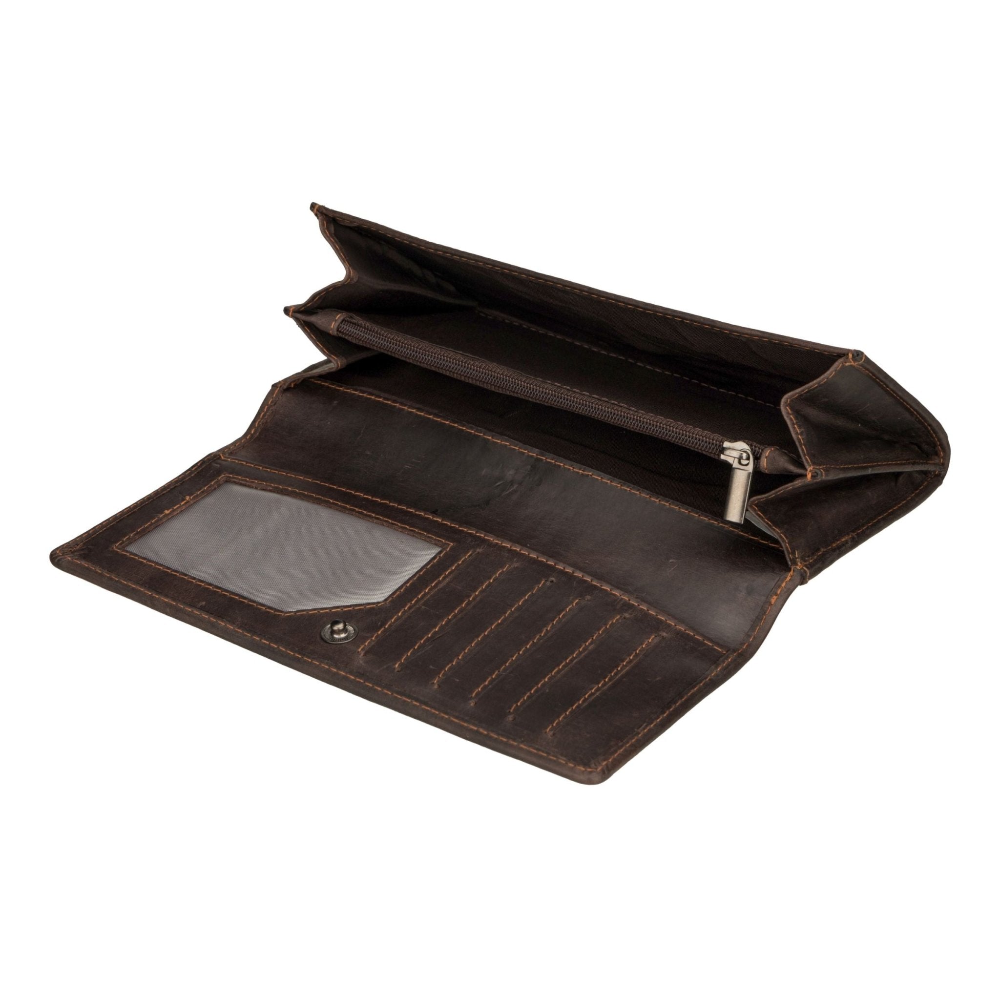 Charlotte Wallet Brown - Minori Leather