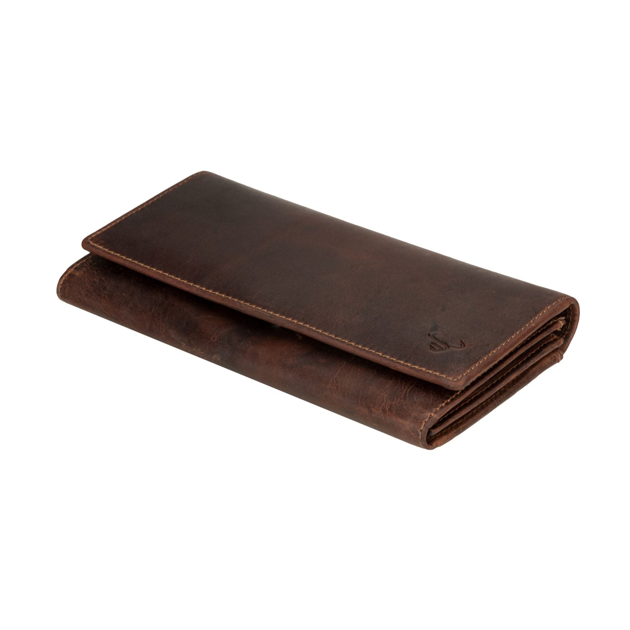 Charlotte Wallet Chestnut - Minori Leather