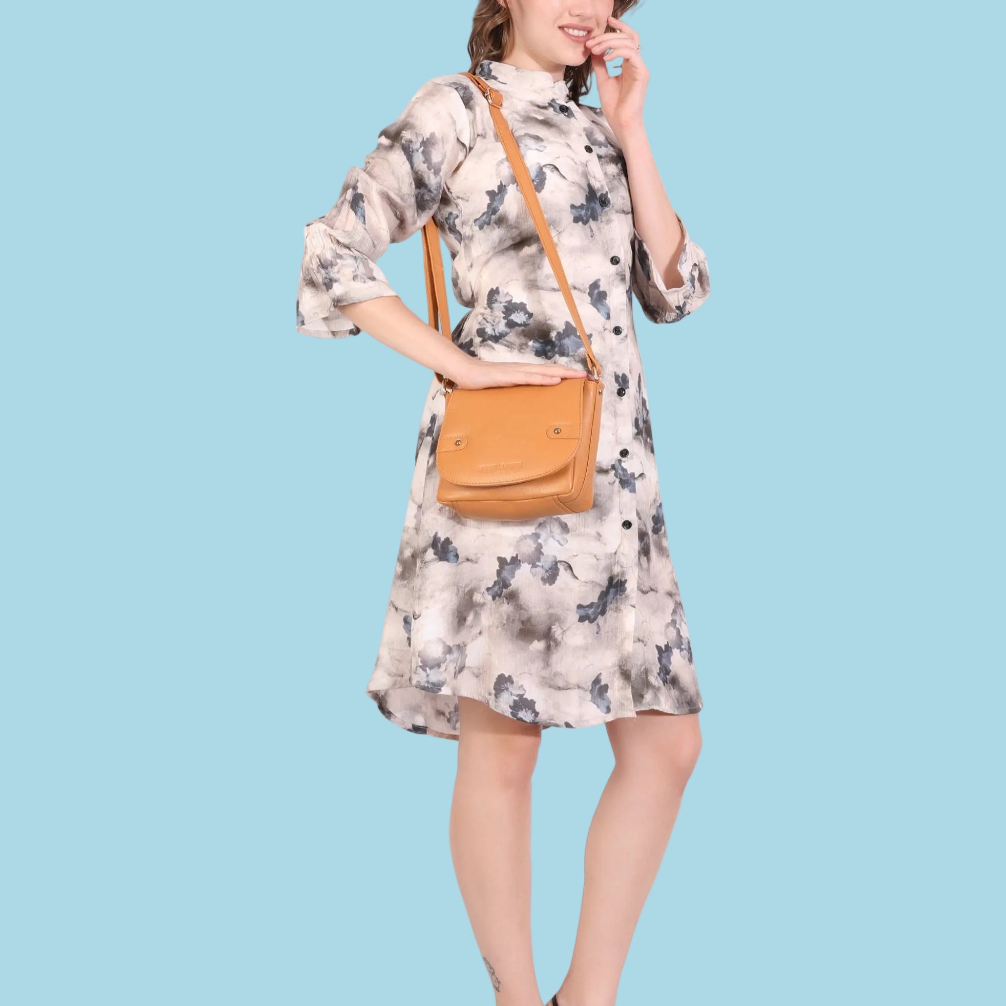 Savannah Crossbody Black - Minori Leather