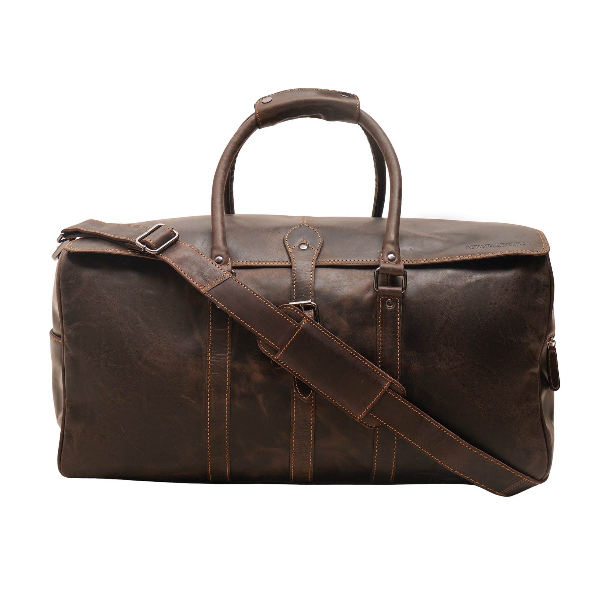 Miami Weekender Brown - Minori Leather