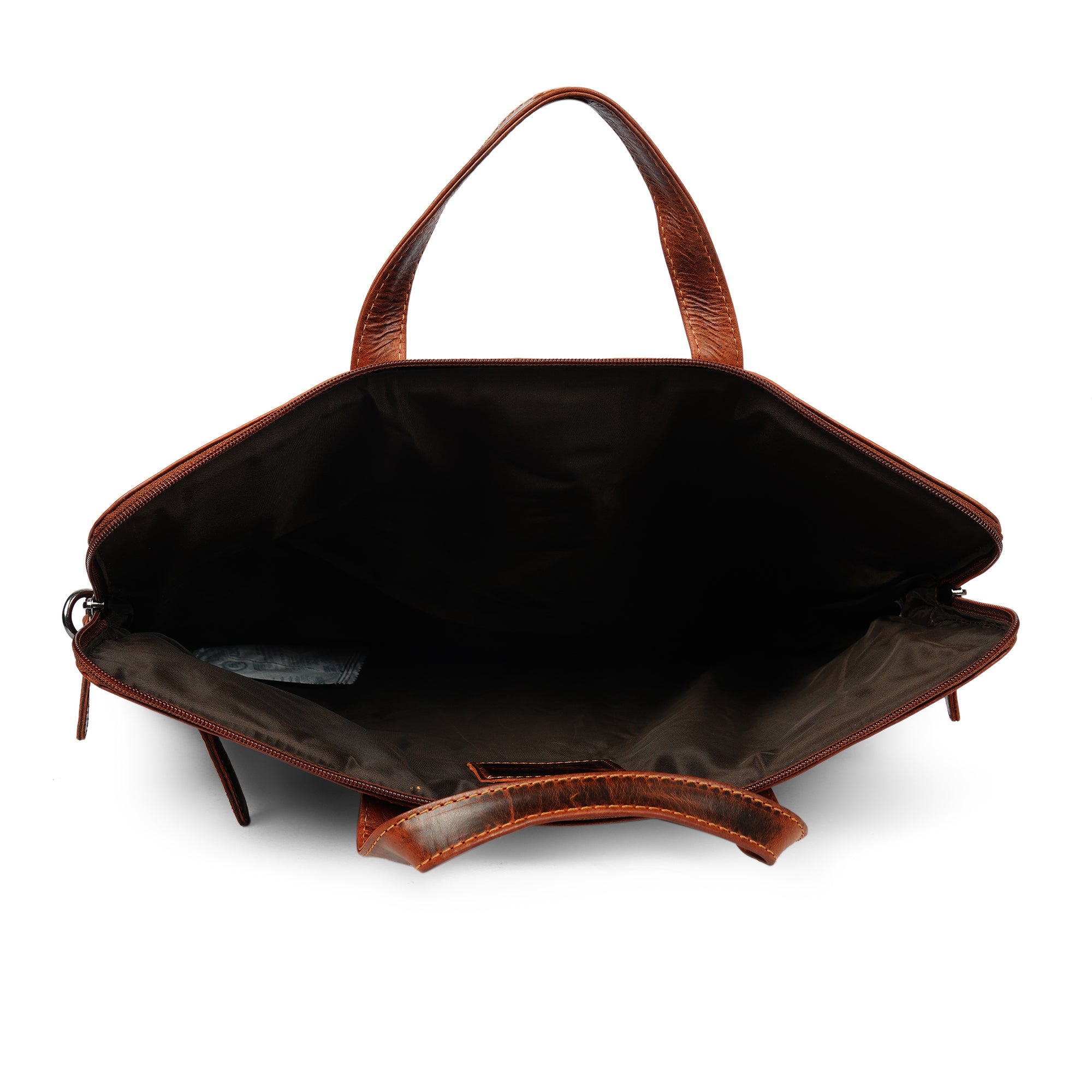 Santiago Leather Laptop Sleeve 16″– Unisex – Chestnut - Minori Leather