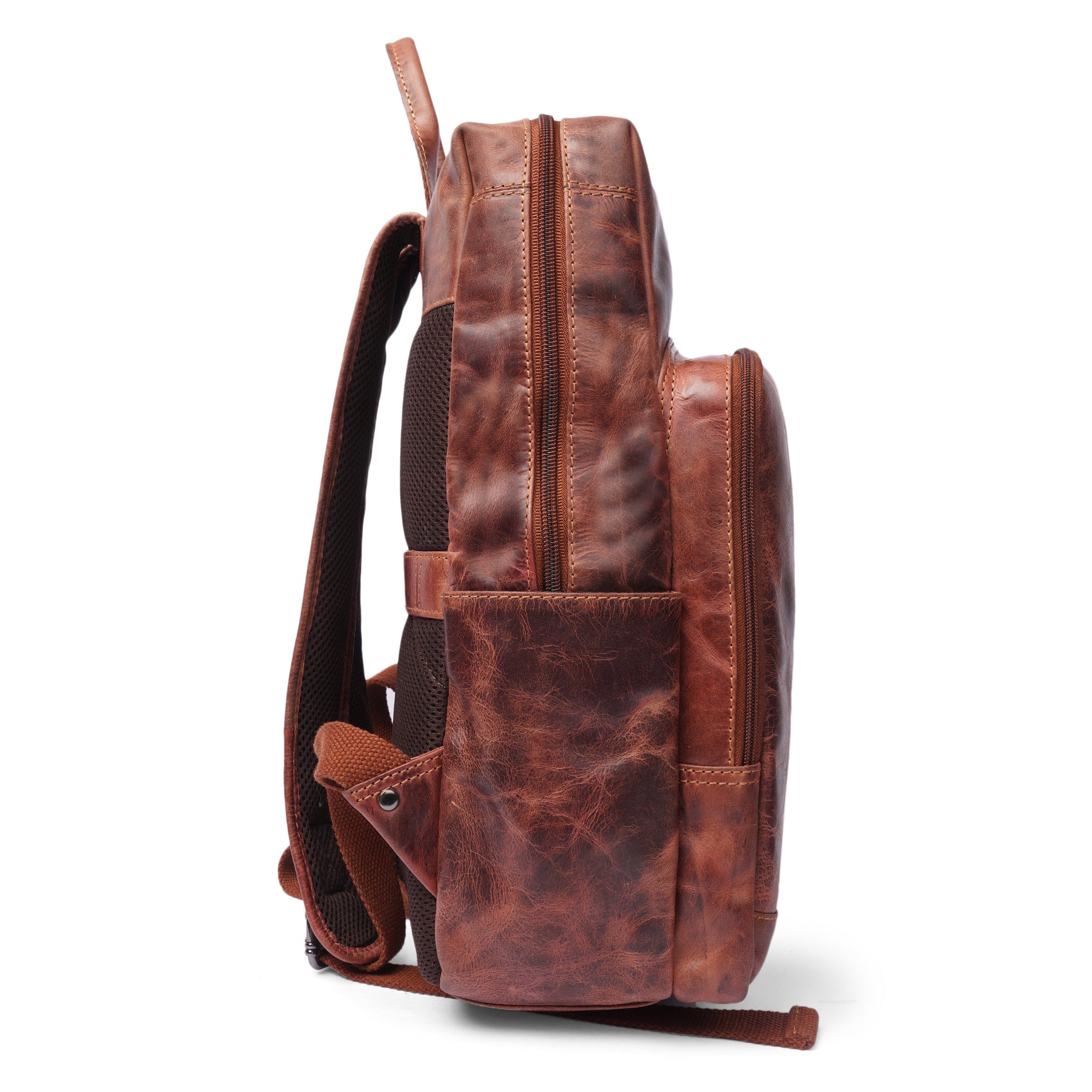 Oslo Backpack Chestnut – Everyday Leather Backpack | Minori Leather