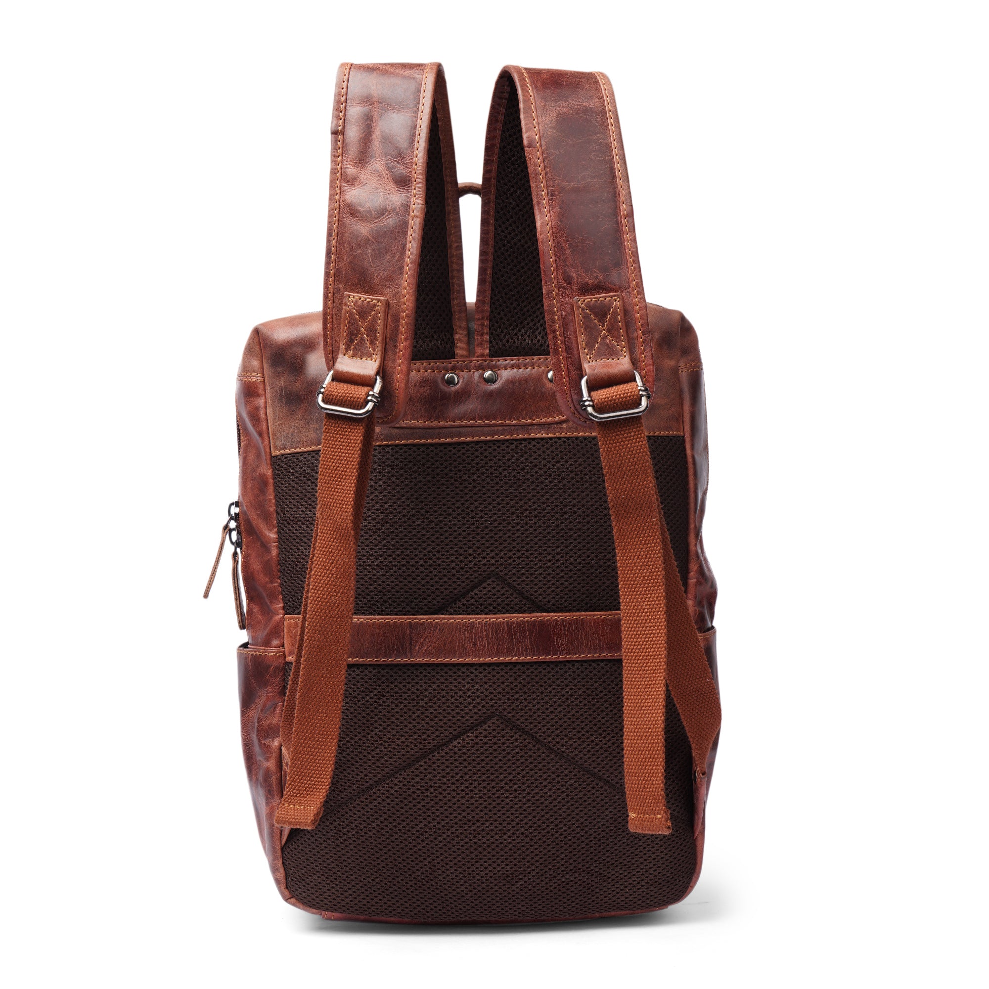 Oslo Backpack Chestnut – Everyday Leather Backpack | Minori Leather