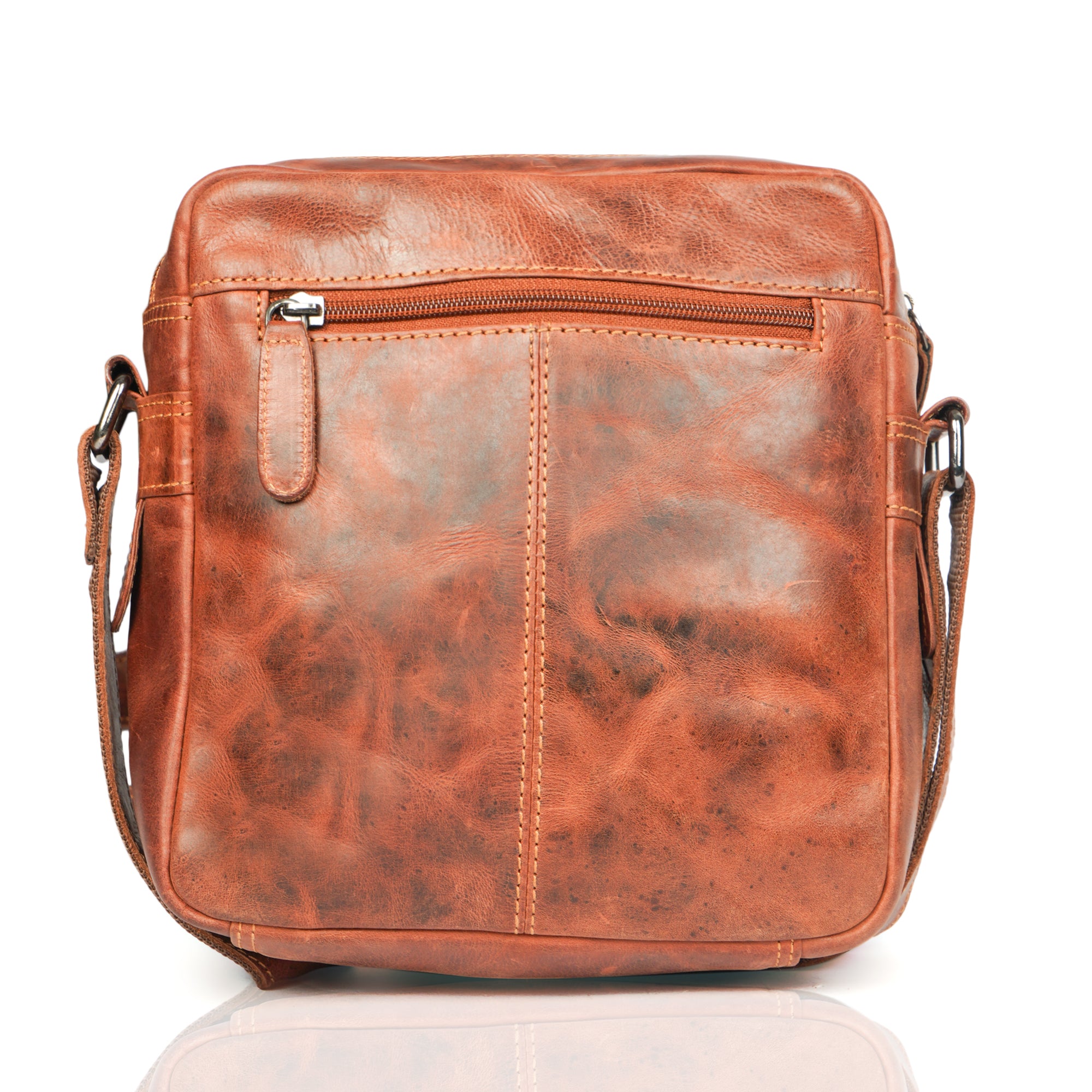 Cove Crossbody Chestnut - Minori Leather