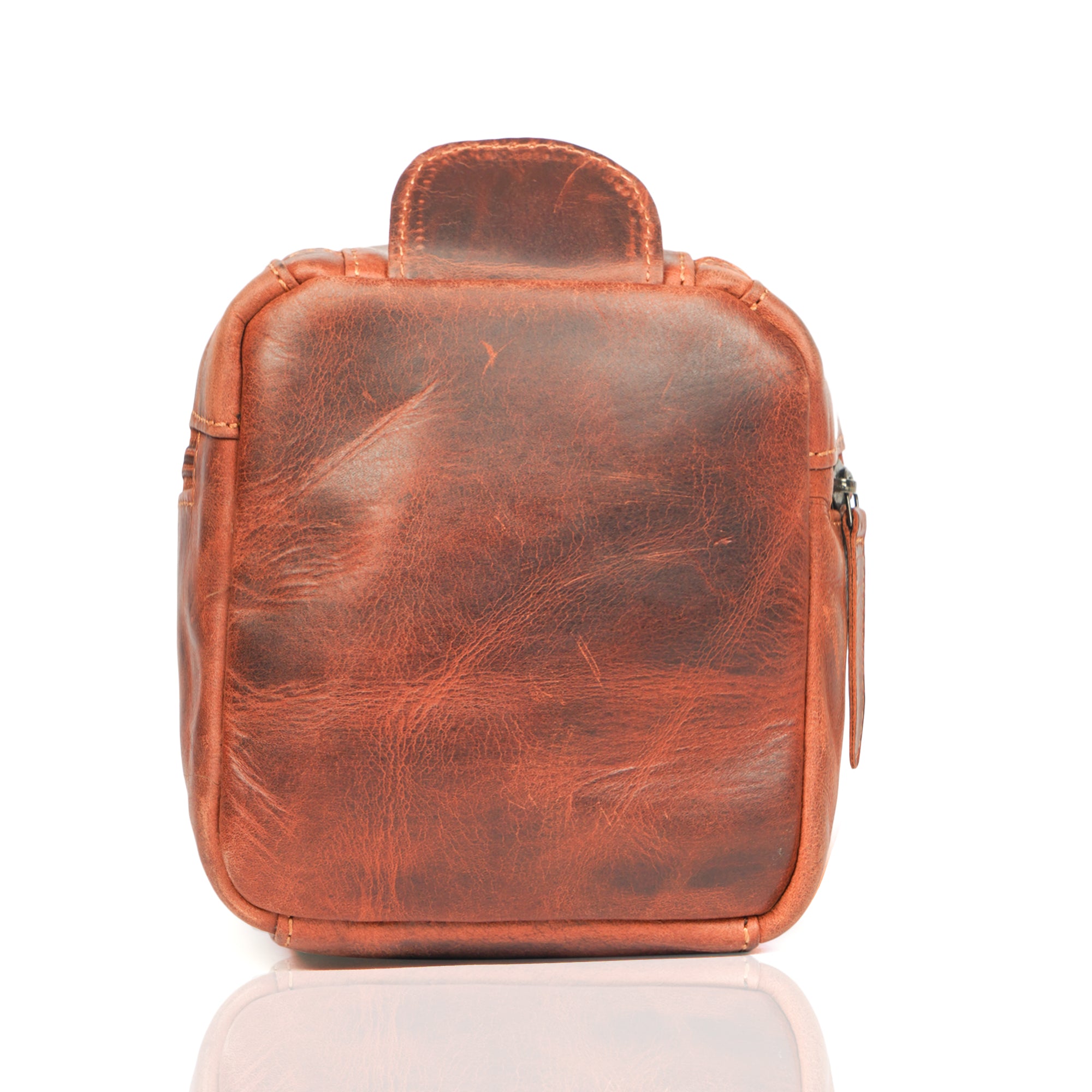 Nomad Toiletry Chestnut - Minori Leather