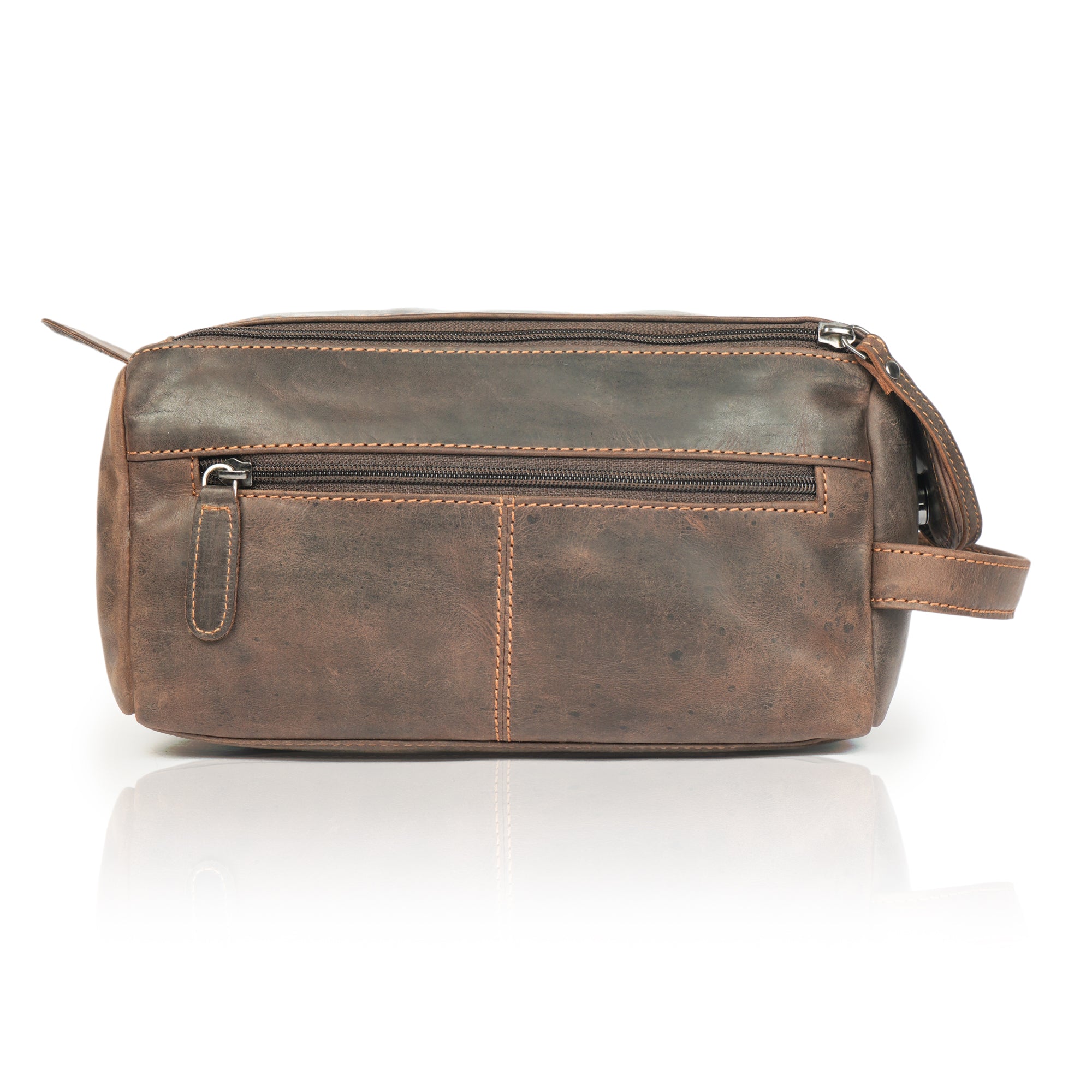 Nomad Toiletry Brown - Minori Leather