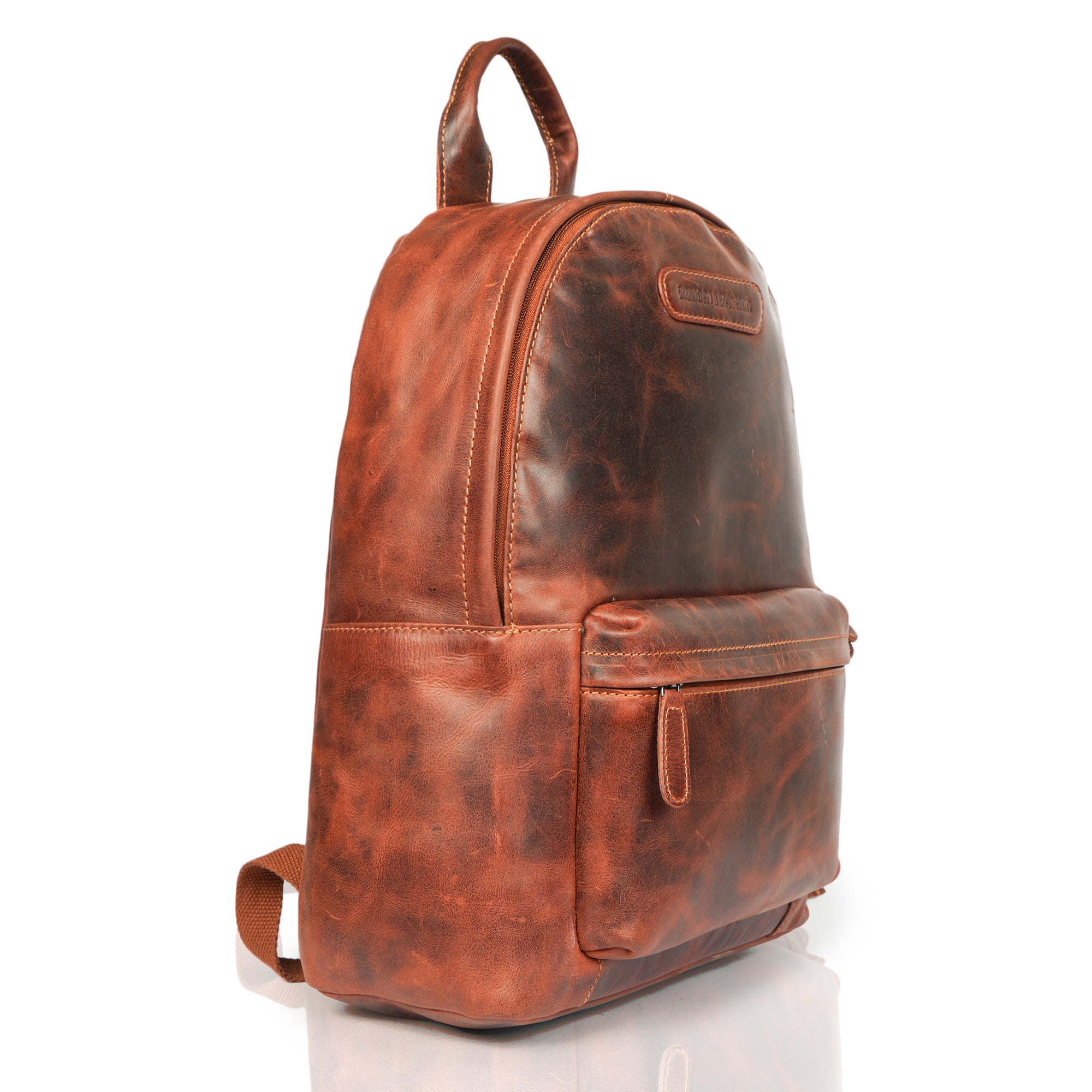Garth Backpack Chestnut - Minori Leather
