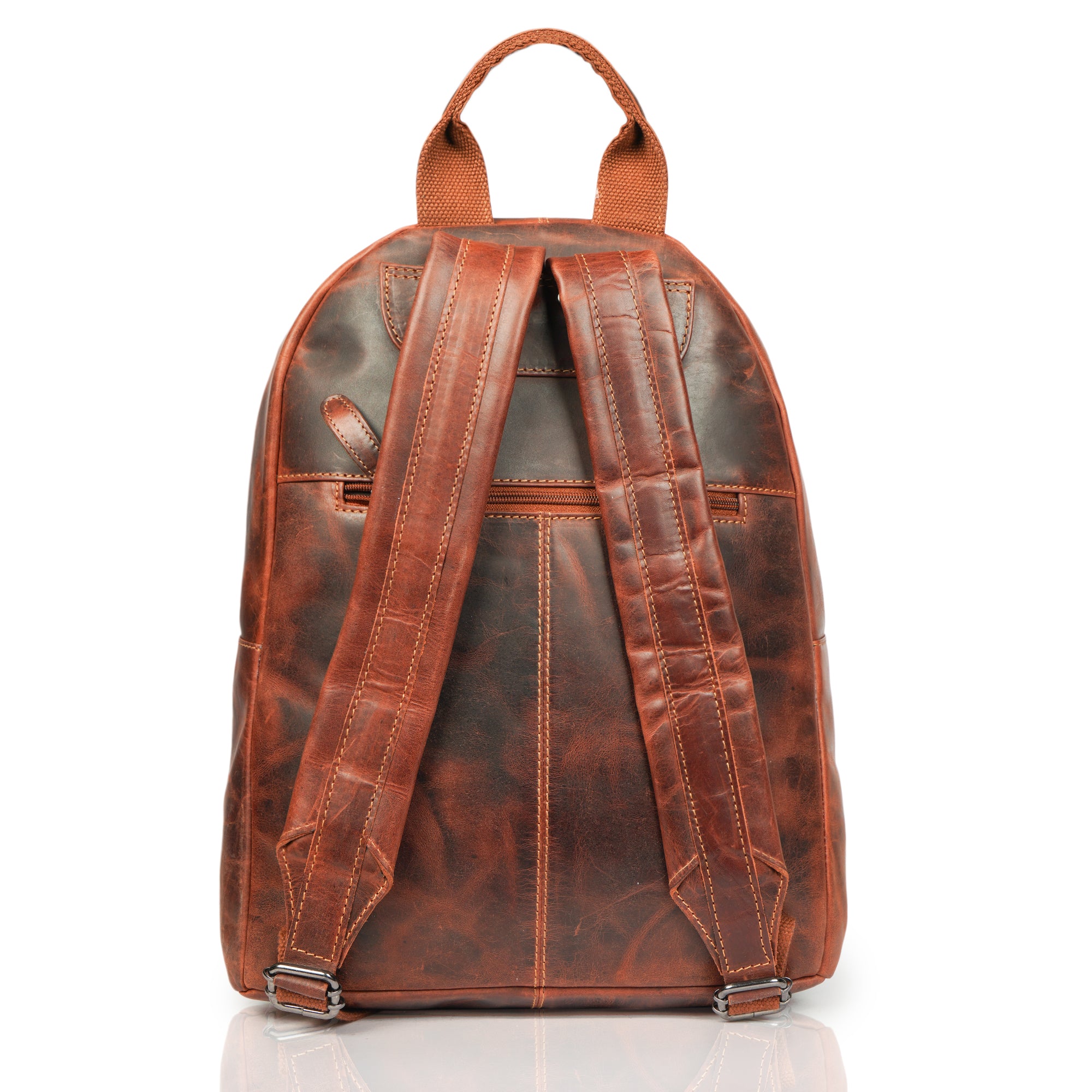 Garth Backpack Chestnut - Minori Leather